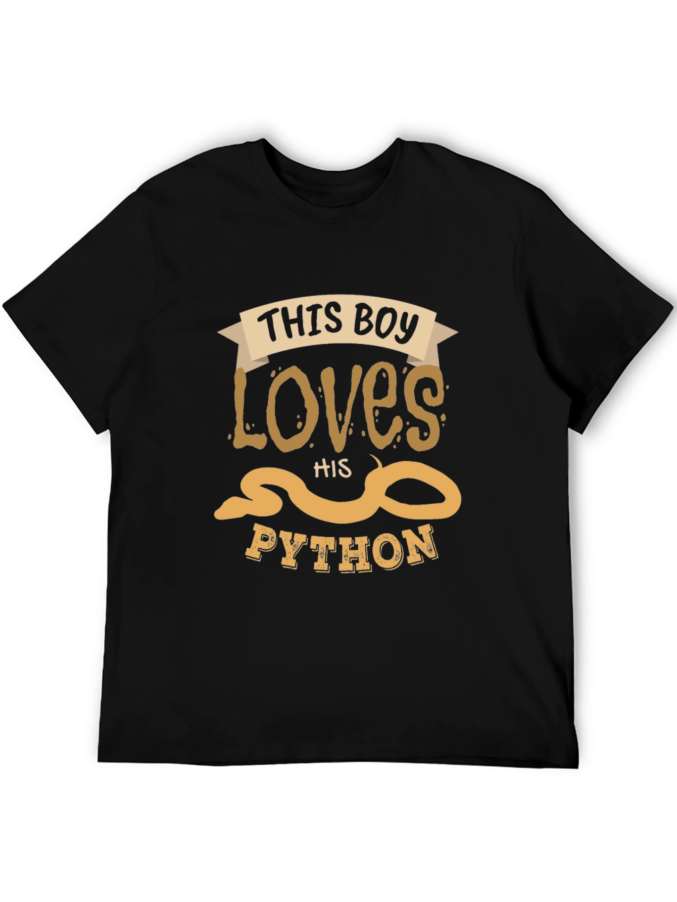 This Boy Loves His Python T-Shirt