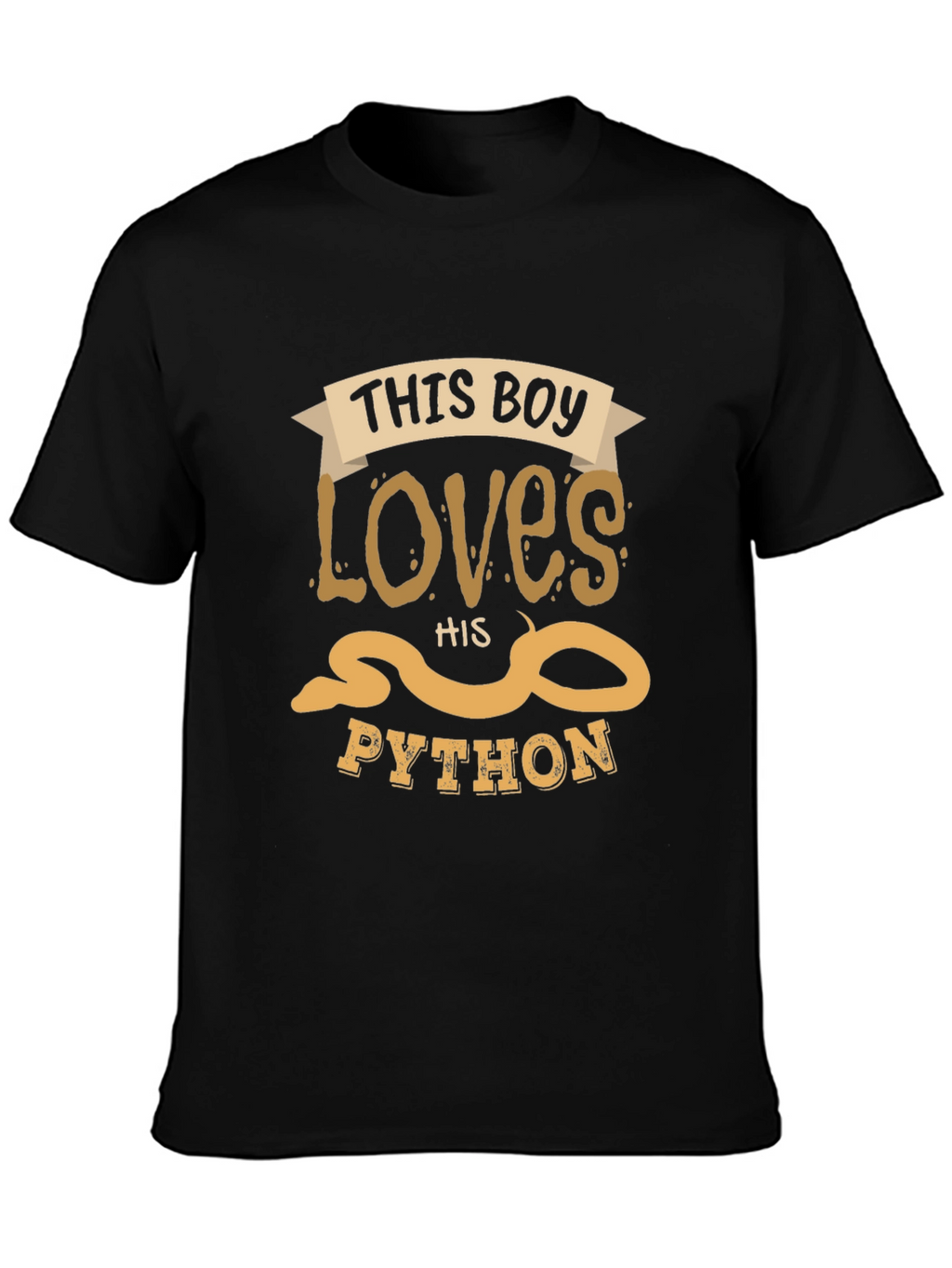 This Boy Loves His Python T-Shirt
