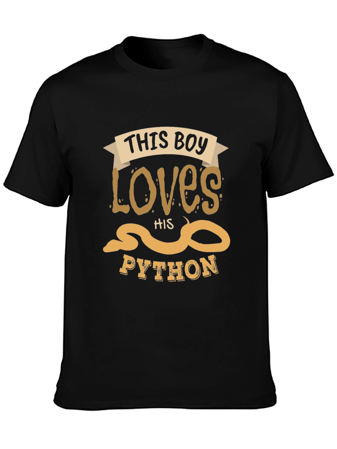 This Boy Loves His Python T-Shirt