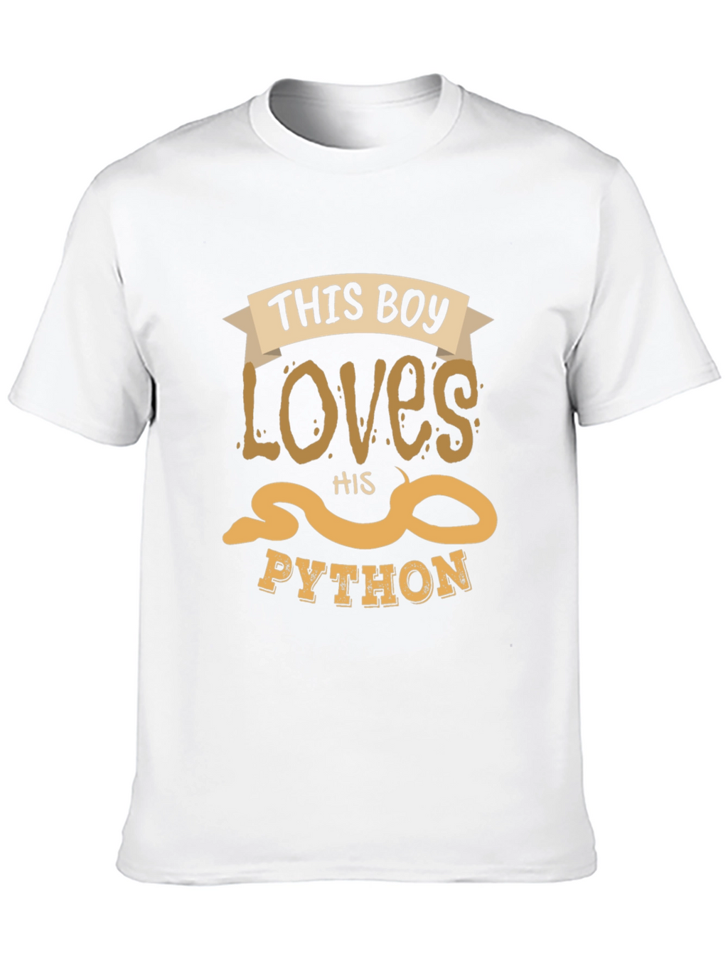 This Boy Loves His Python T-Shirt