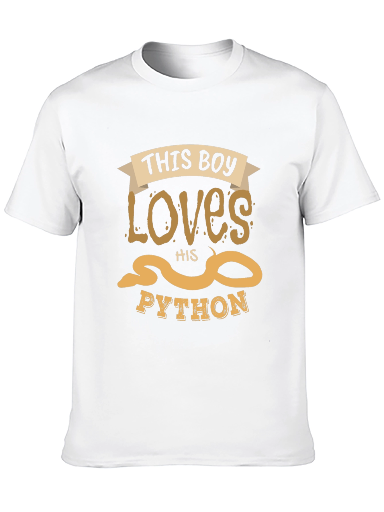 This Boy Loves His Python T-Shirt