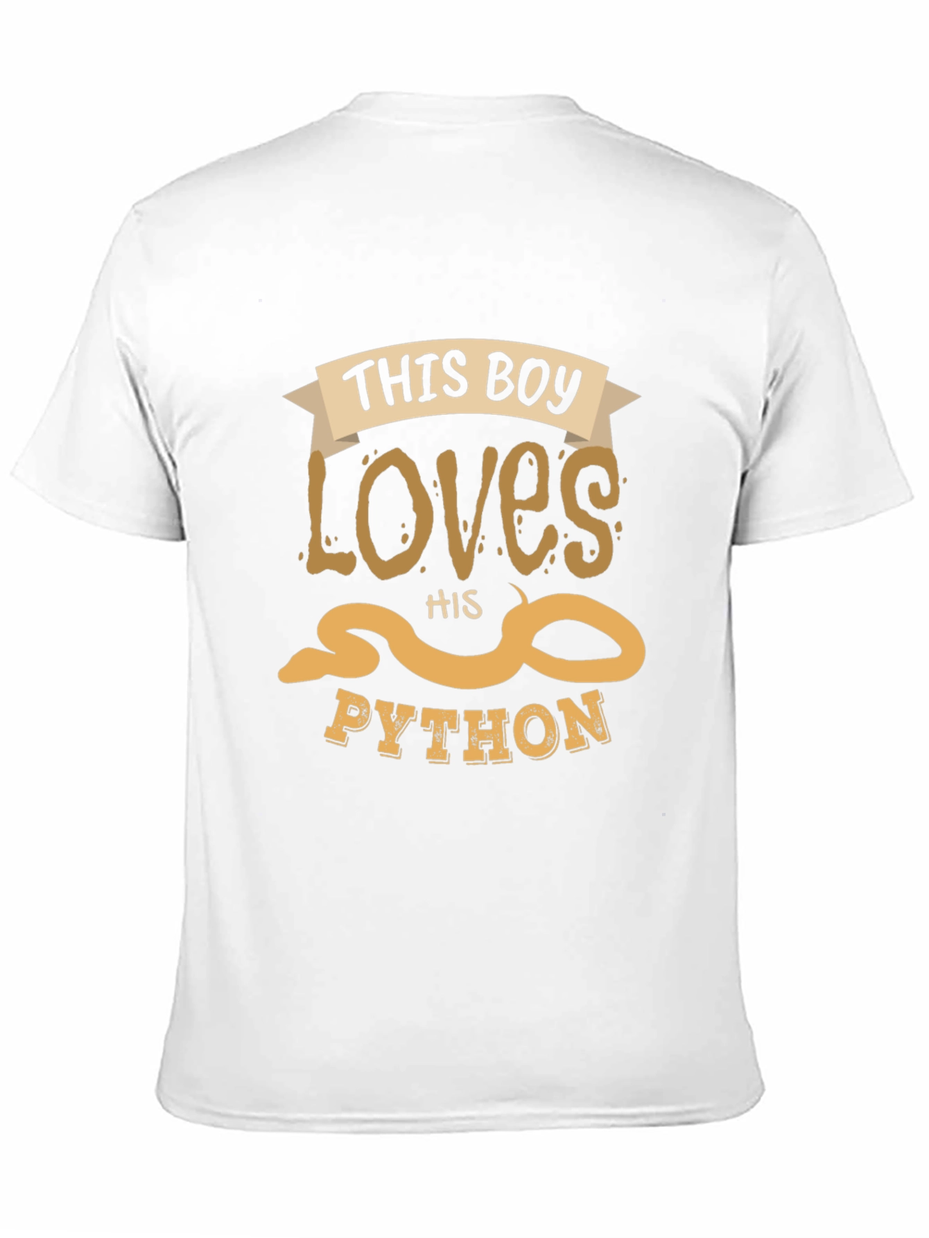 This Boy Loves His Python T-Shirt