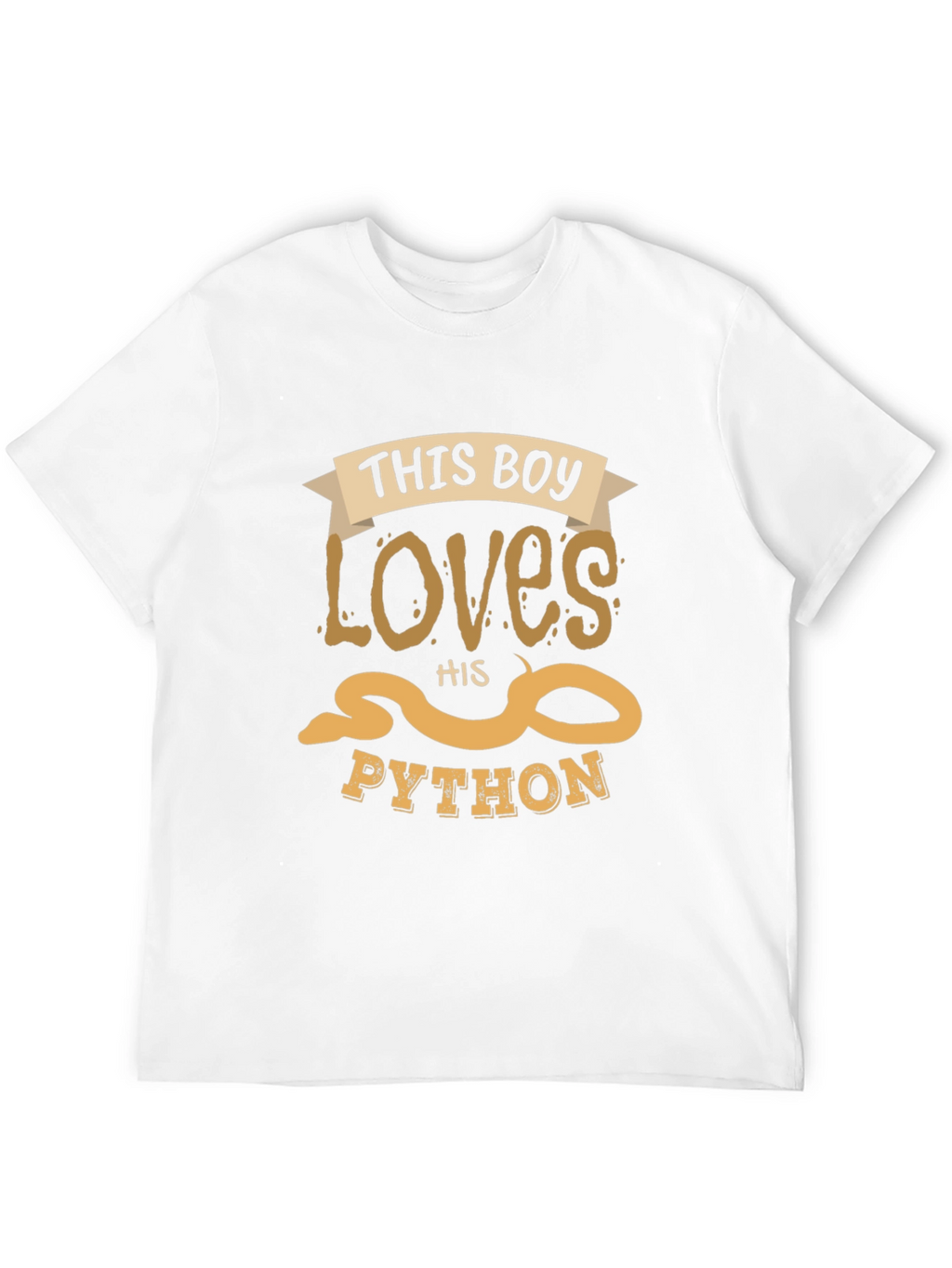 This Boy Loves His Python T-Shirt