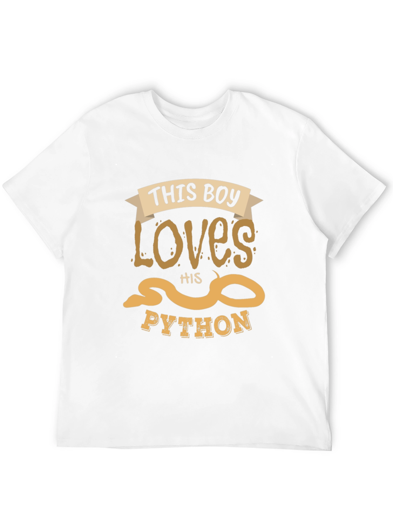 This Boy Loves His Python T-Shirt