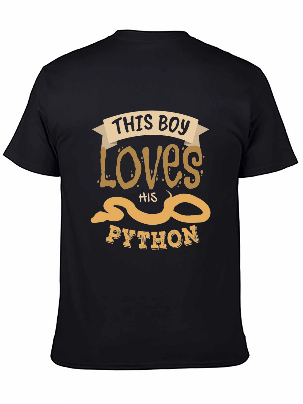 This Boy Loves His Python T-Shirt