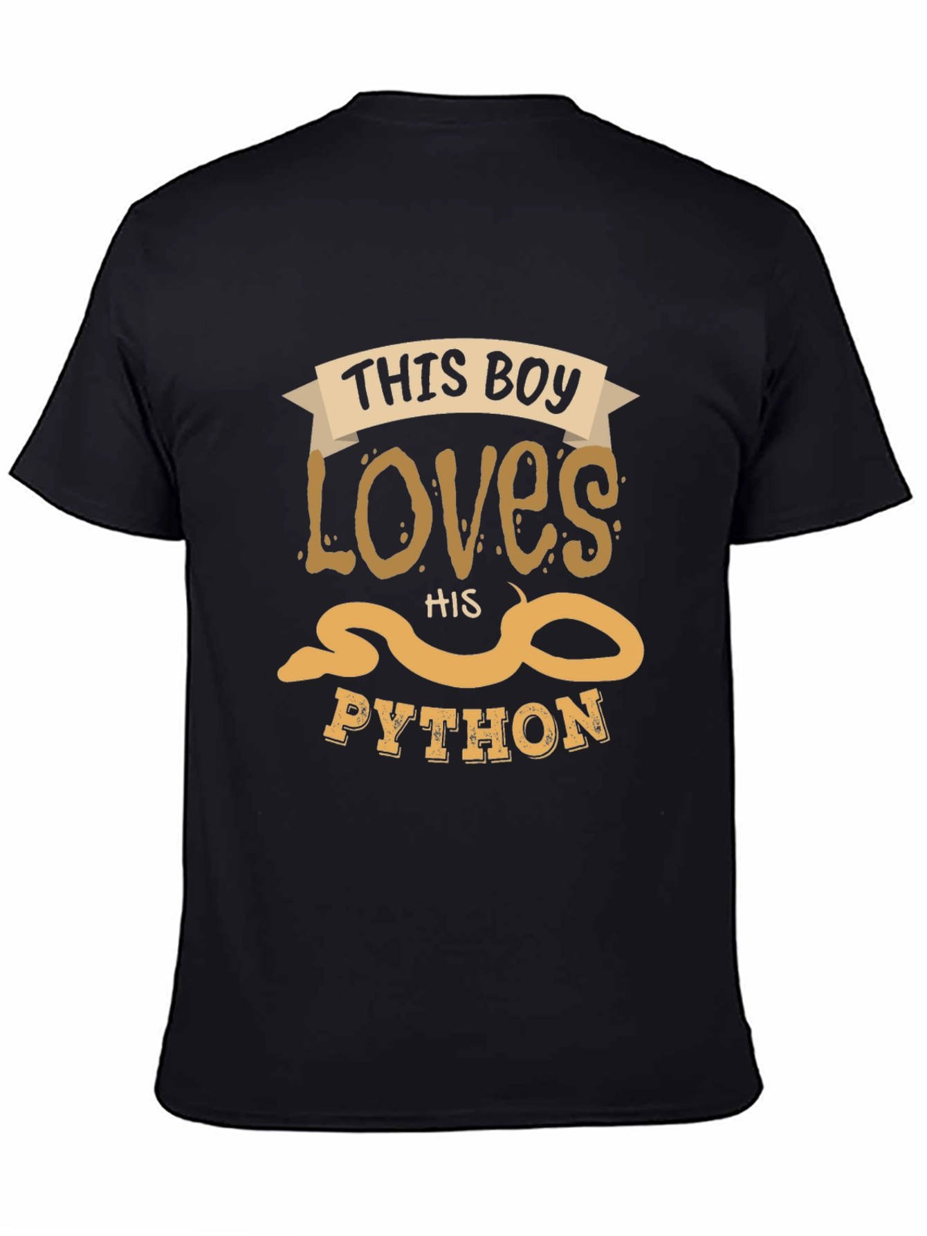 This Boy Loves His Python T-Shirt