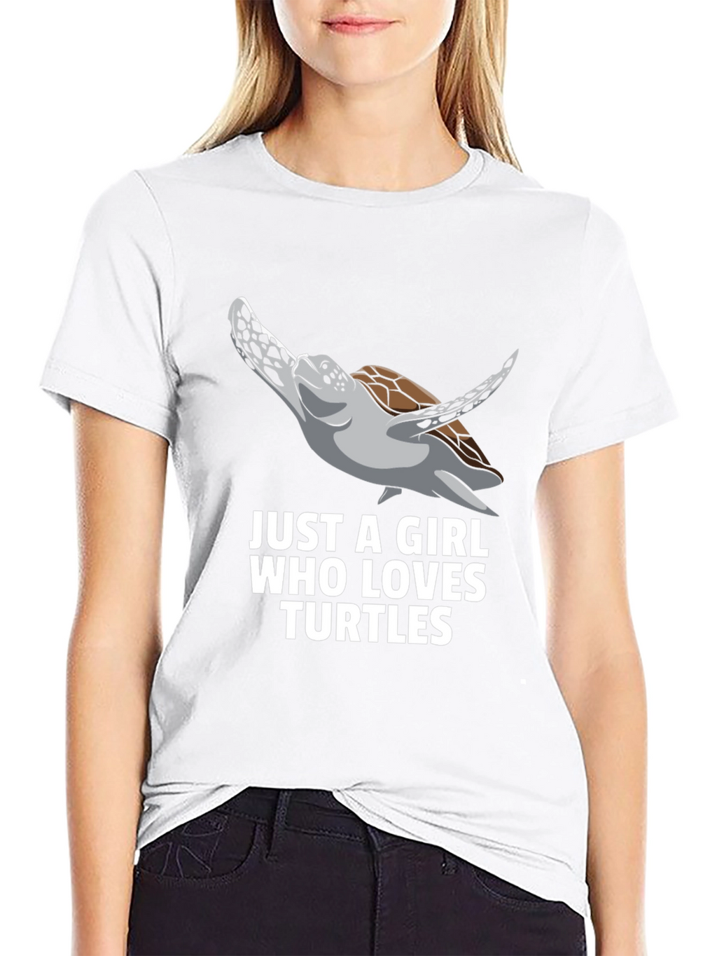 Turtle Lover Graphic T-Shirt - Black Unisex Tee