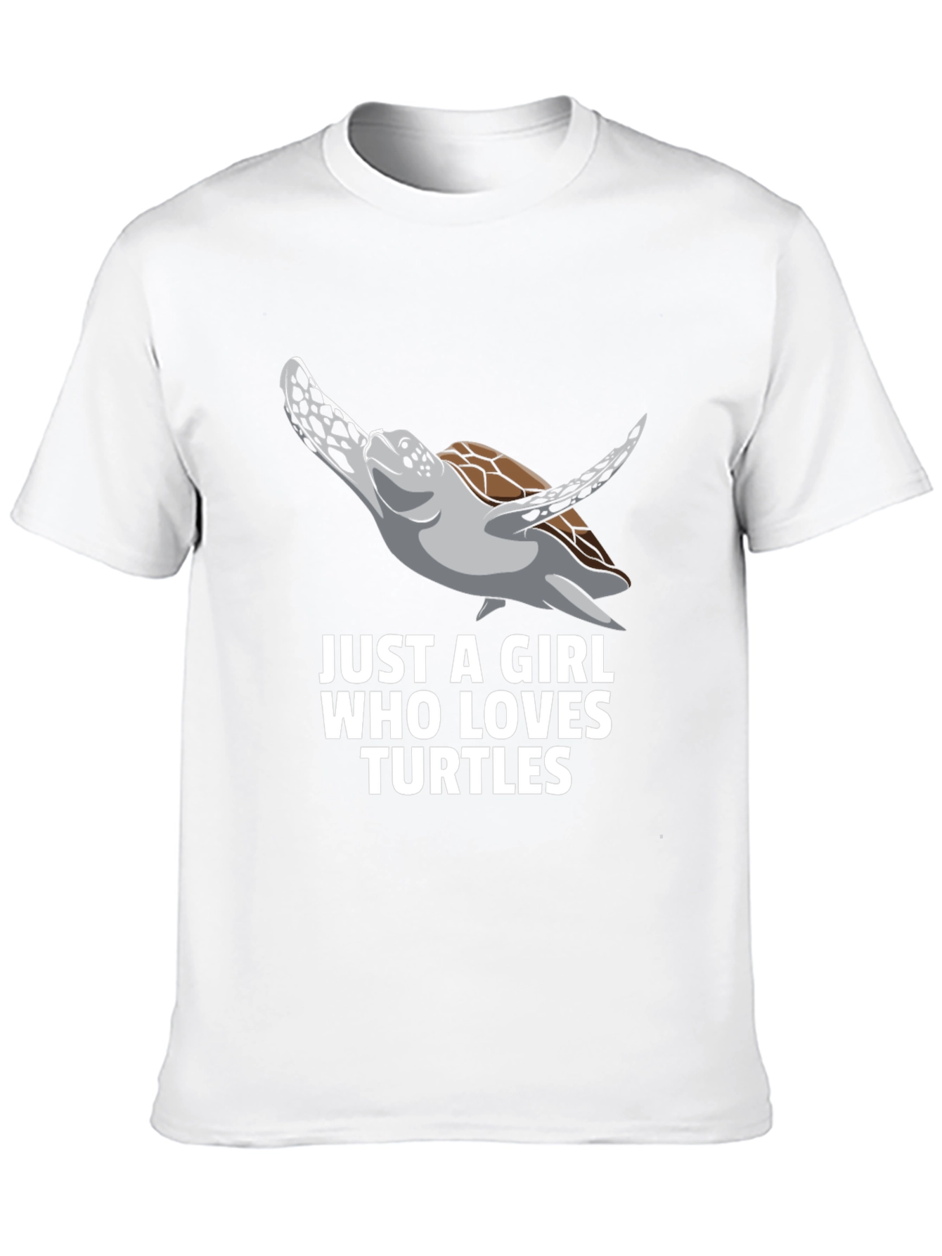 Turtle Lover Graphic T-Shirt - Black Unisex Tee