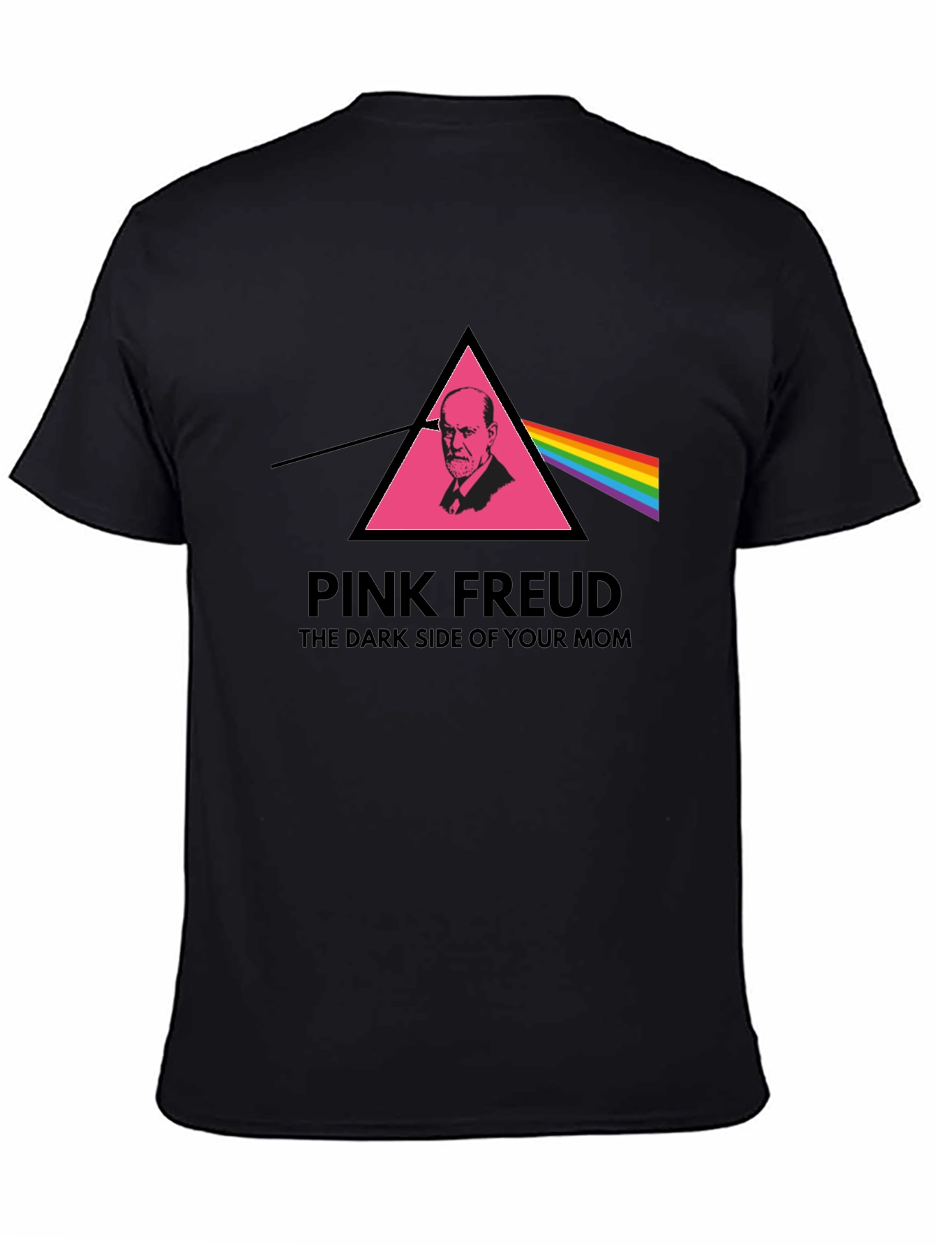Pink Freud T-Shirt - Dark Side of Your Mom Tee