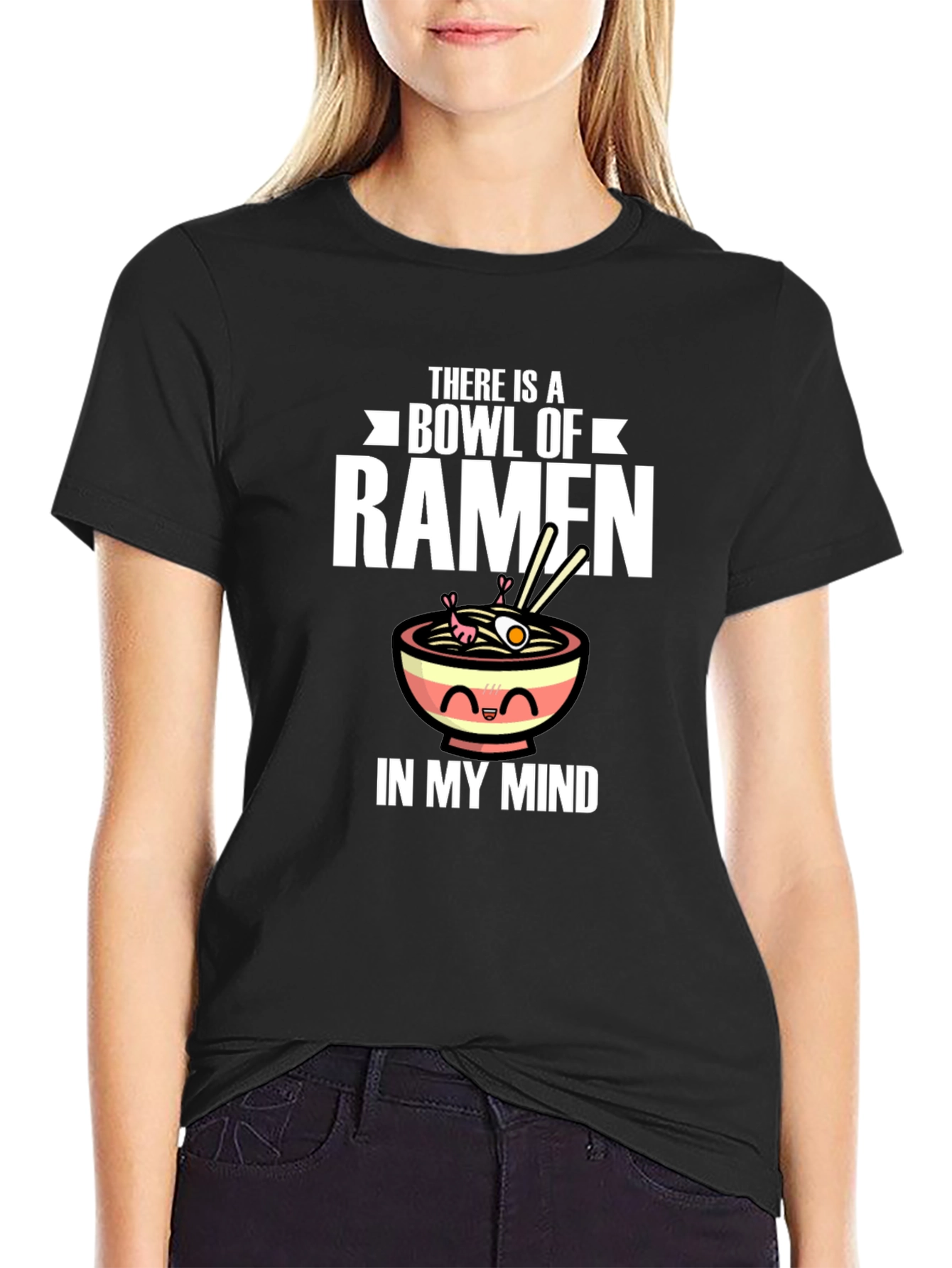Ramen Lover T-Shirt - Funny Bowl of Ramen Design