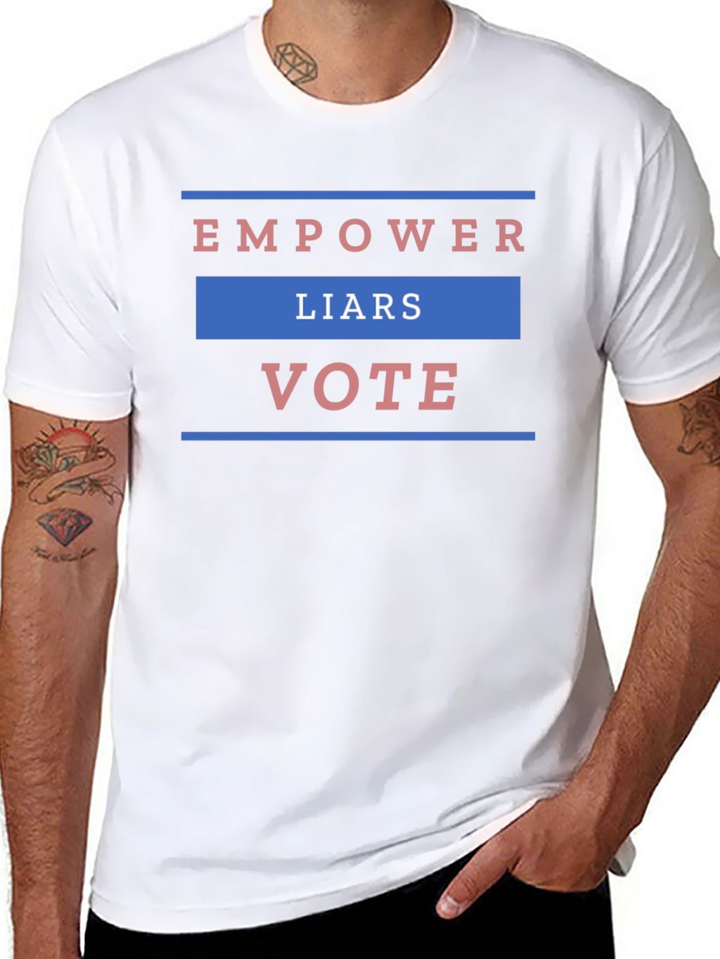 Empower Liars Vote Graphic T-Shirt