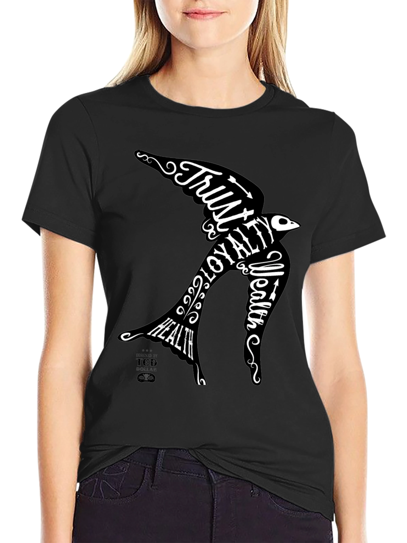 Trust Loyalty Wealth Health Graphic Tee