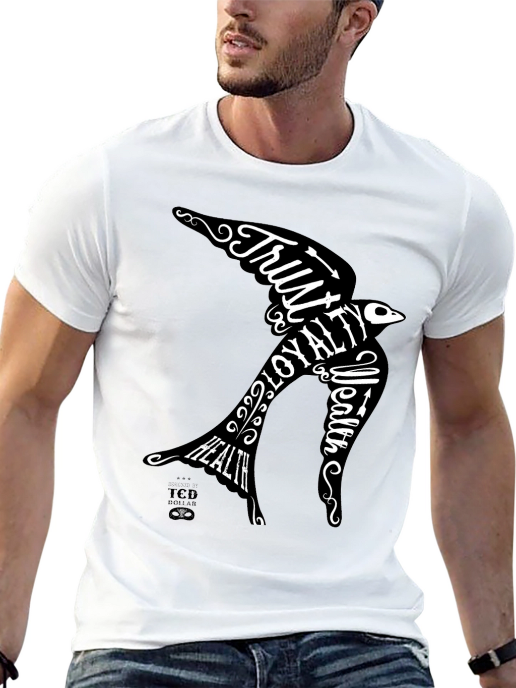 Trust Loyalty Wealth Health Graphic Tee