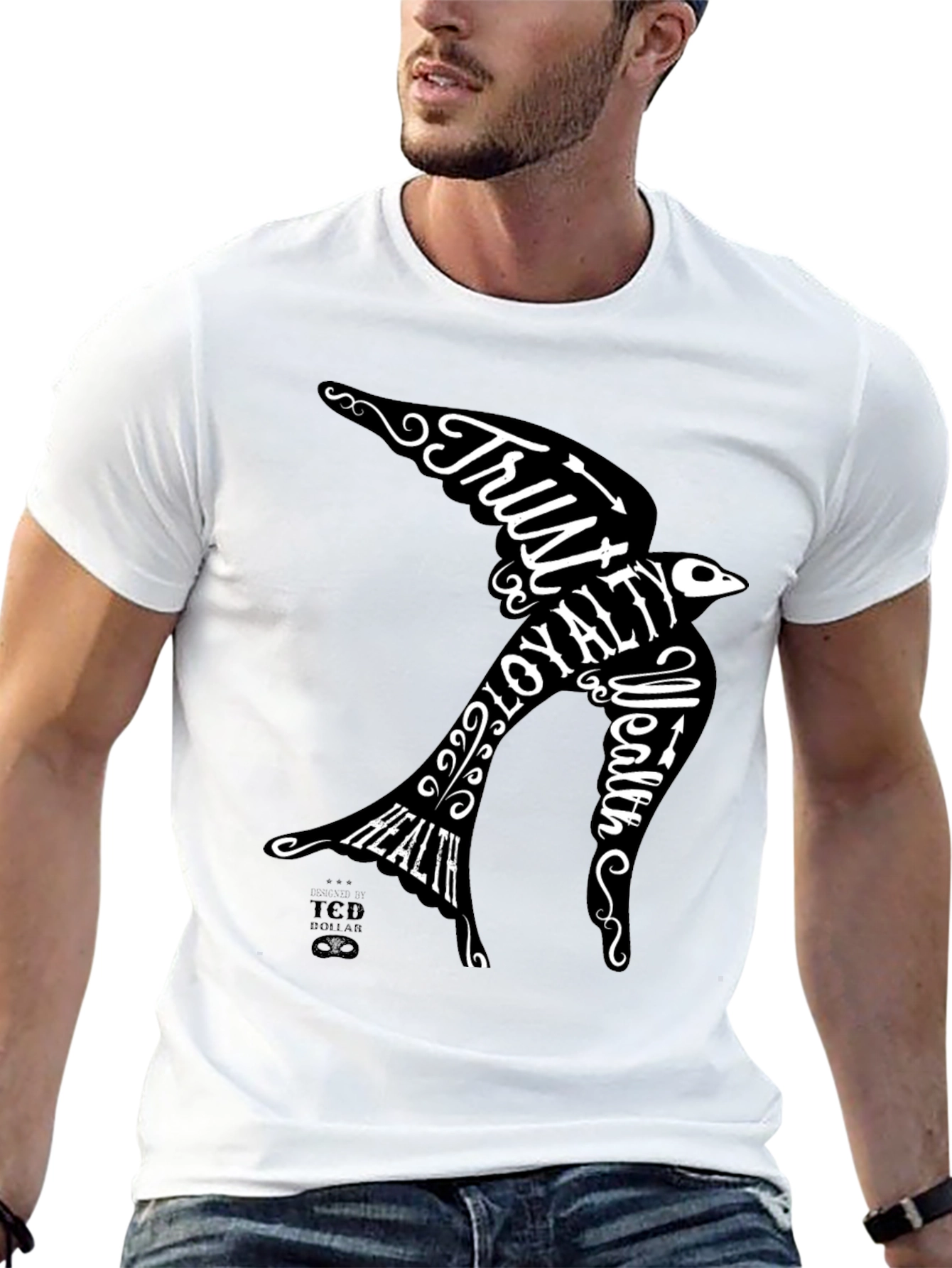 Trust Loyalty Wealth Health Graphic Tee