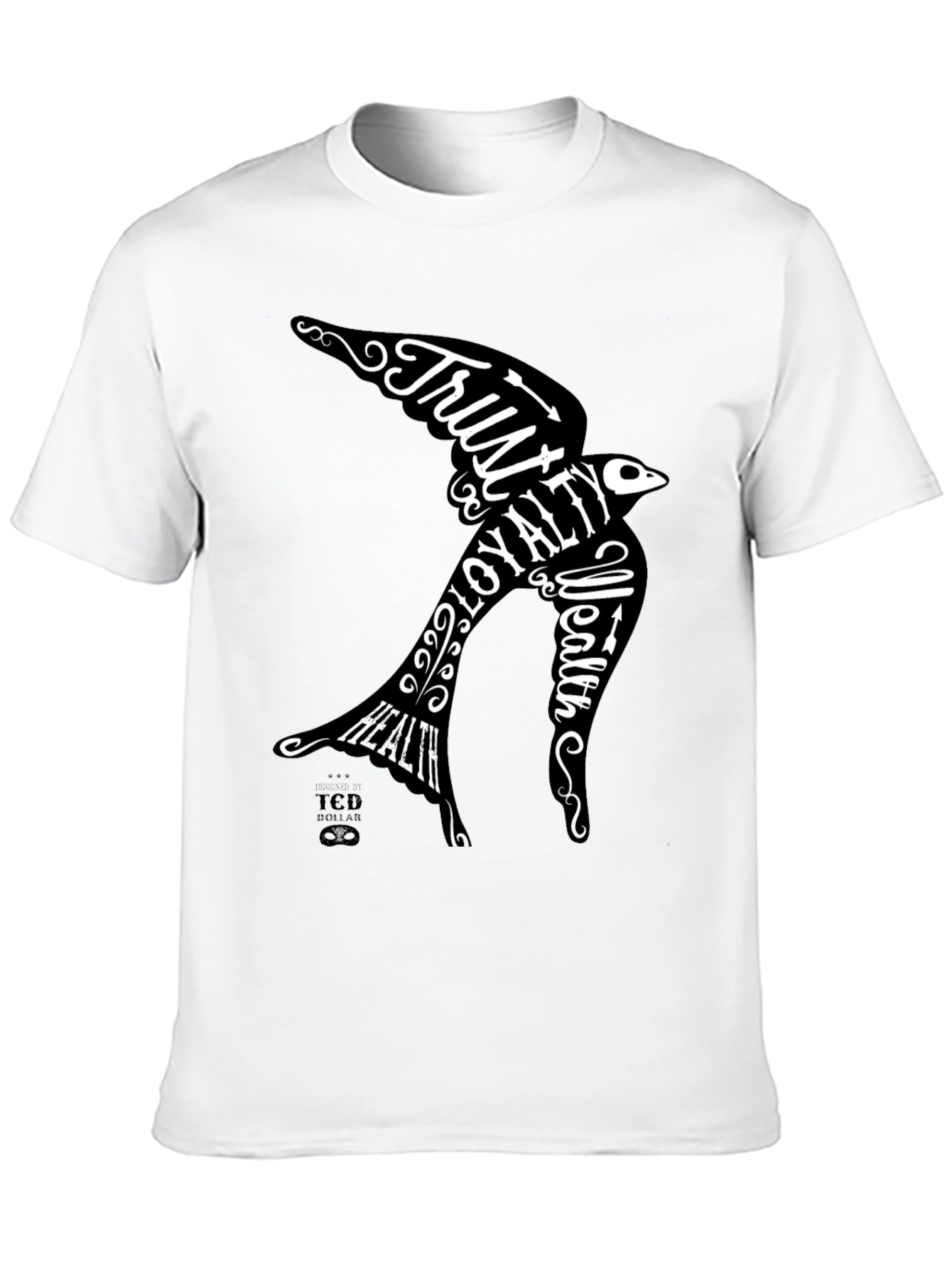 Trust Loyalty Wealth Health Graphic Tee