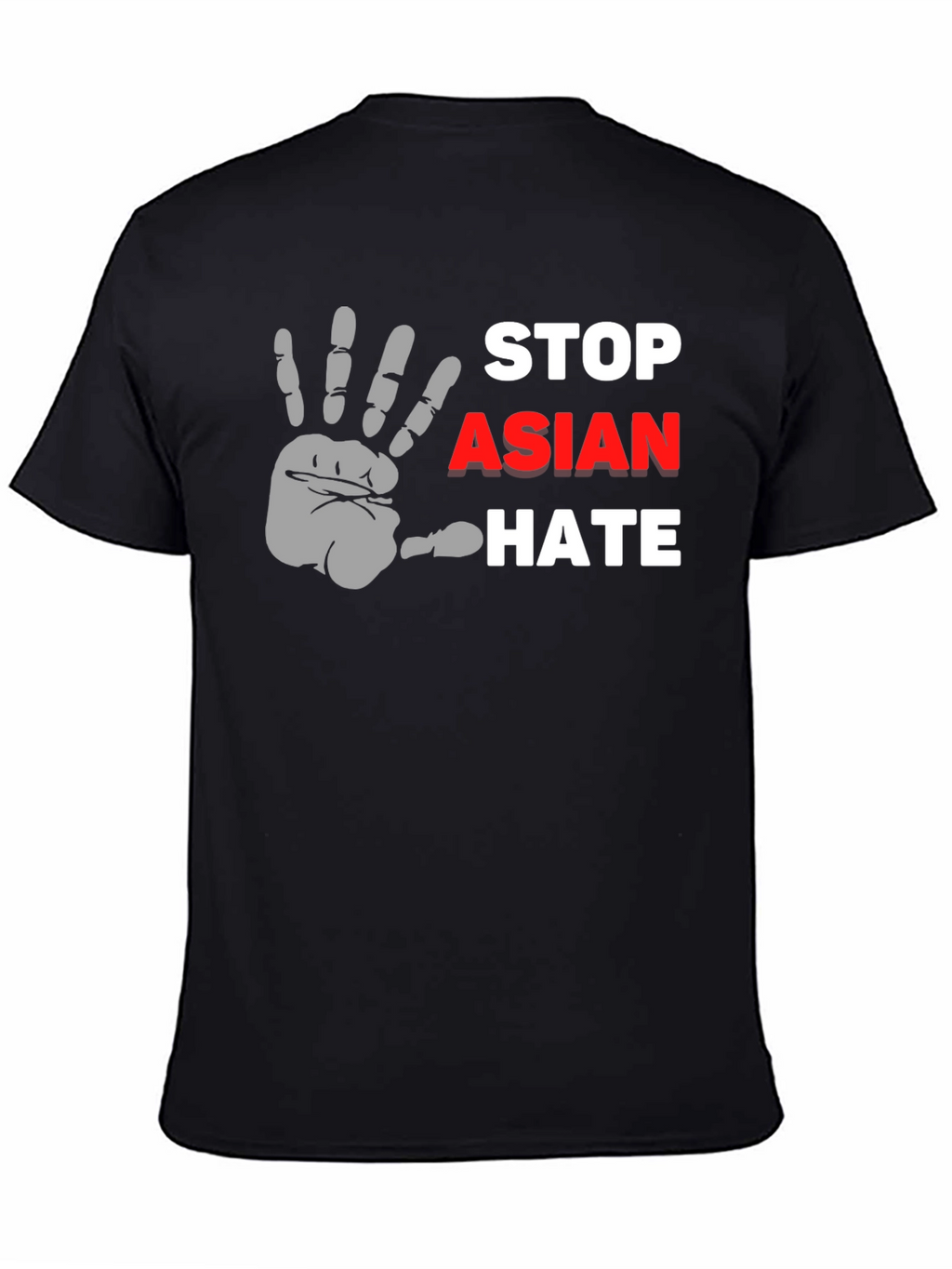 Stop Asian Hate Awareness T-Shirt - Black