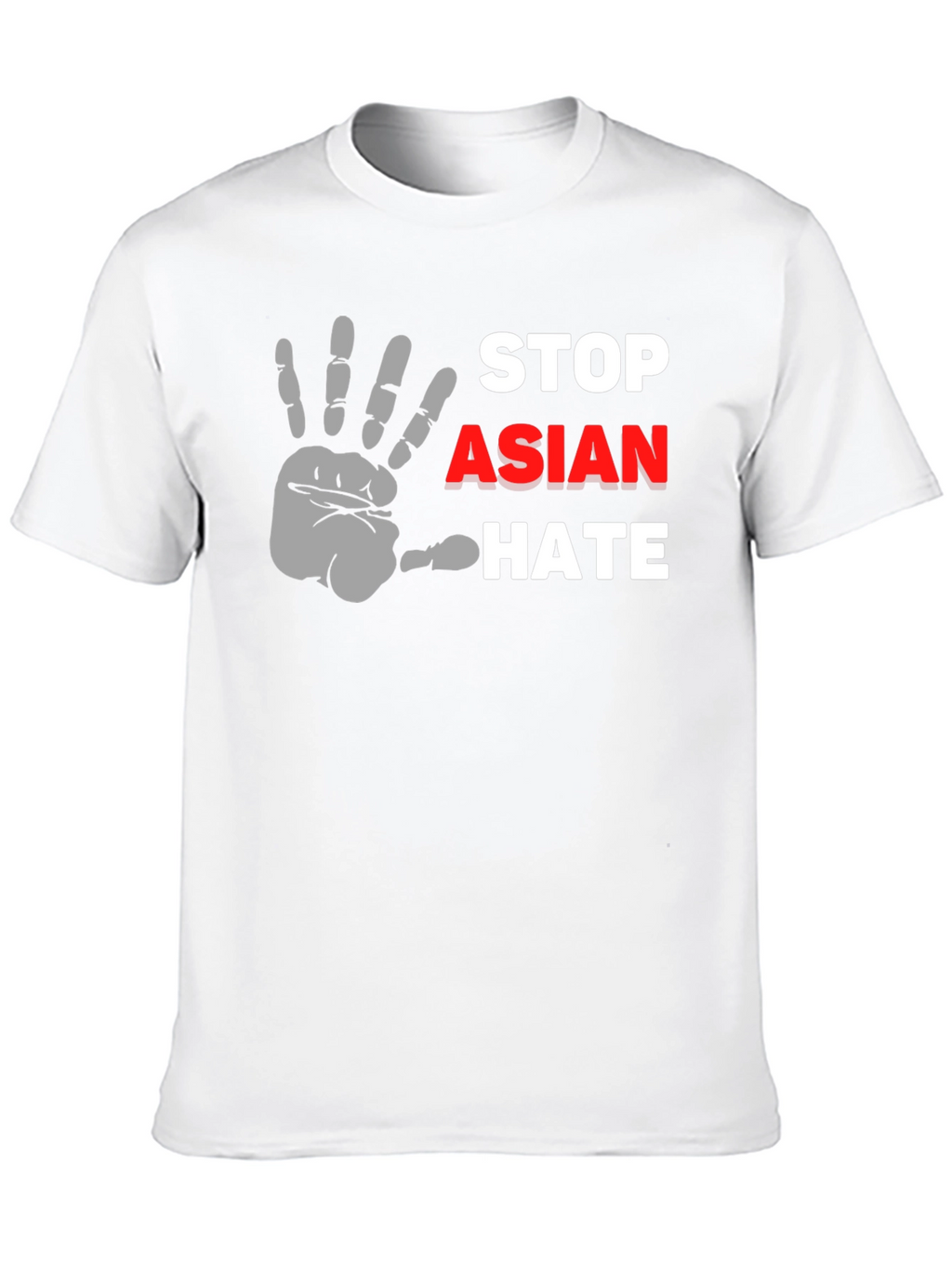 Stop Asian Hate Awareness T-Shirt - Black