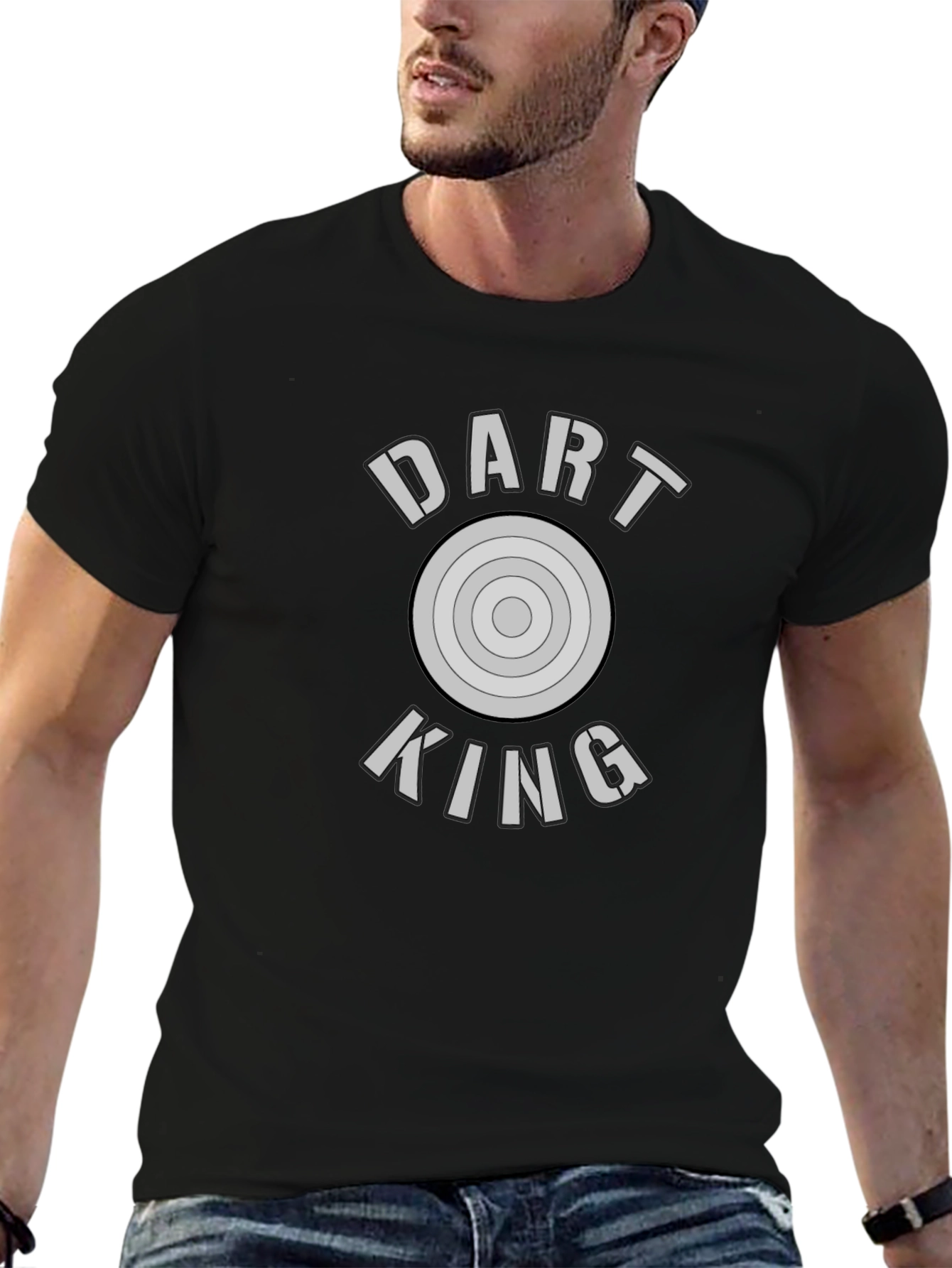 Dart King T-Shirt - Cool Graphic Tee