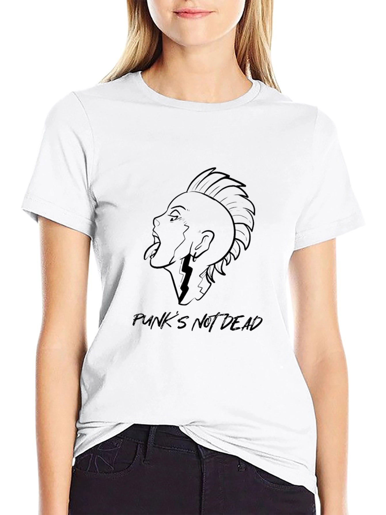 Punks Not Dead Graphic Tee
