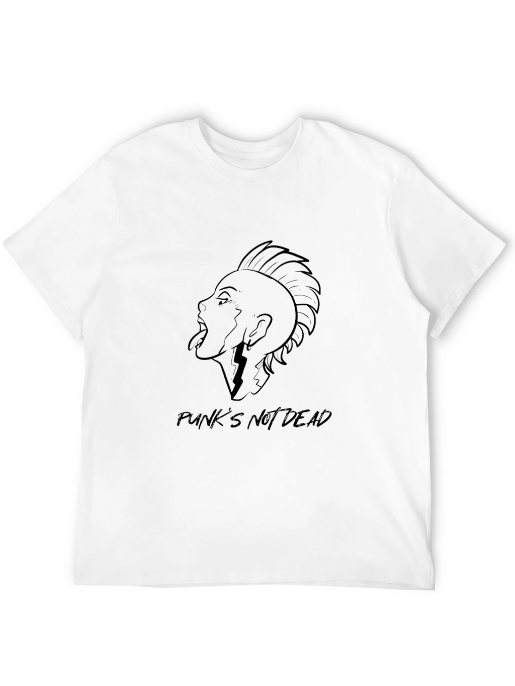 Punks Not Dead Graphic Tee
