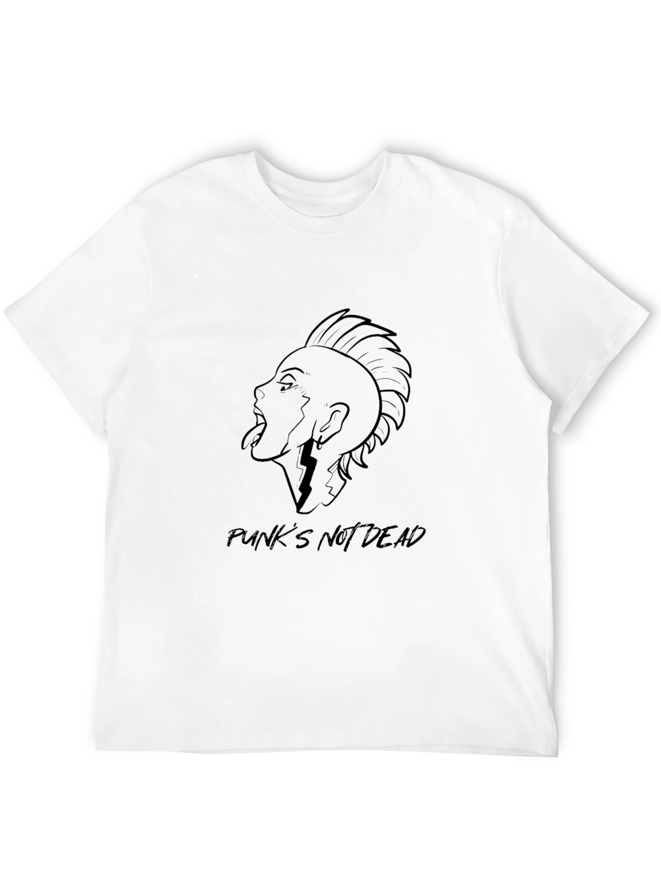 Punks Not Dead Graphic Tee