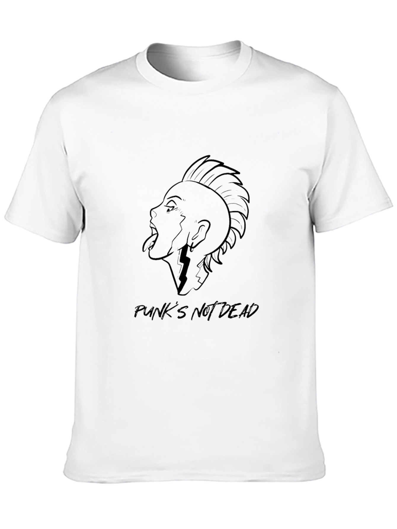 Punks Not Dead Graphic Tee