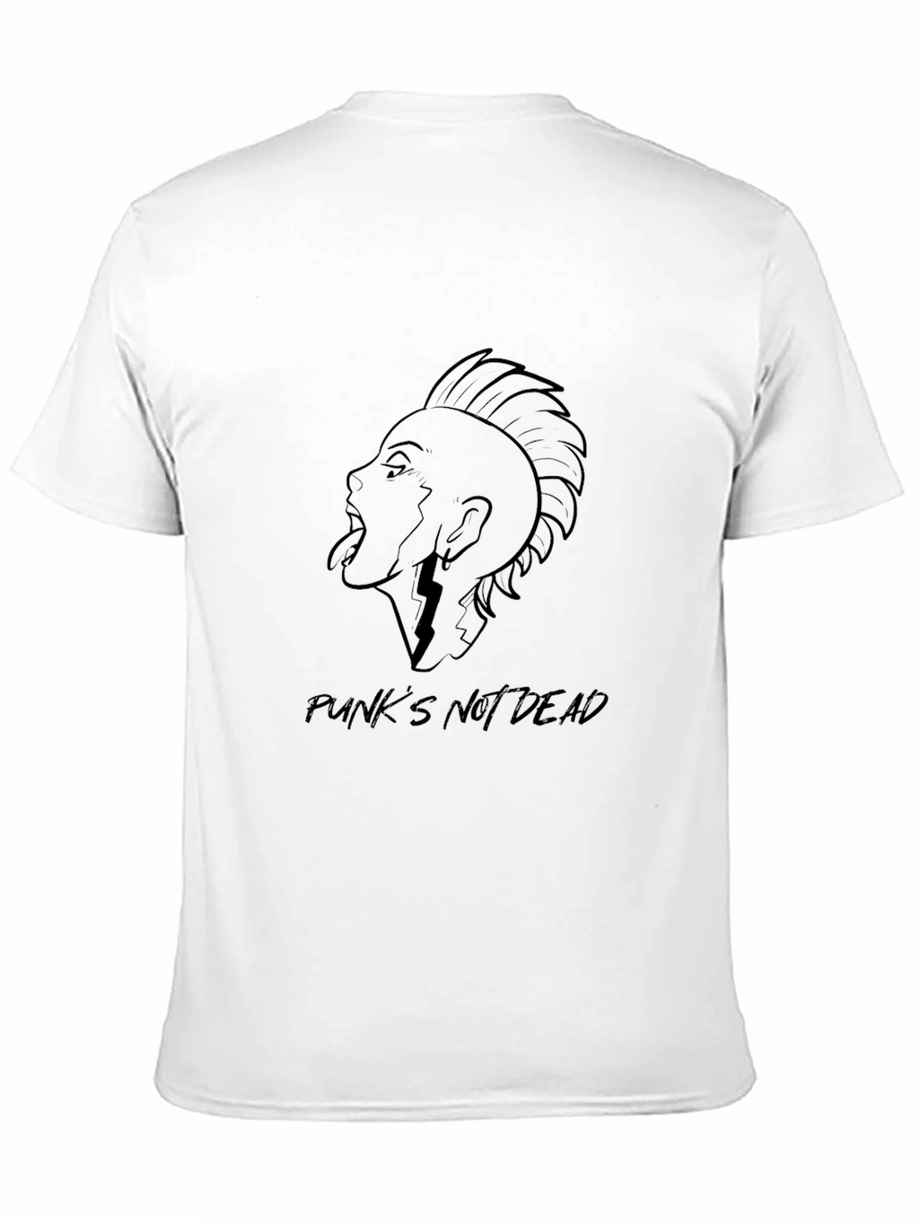 Punks Not Dead Graphic Tee