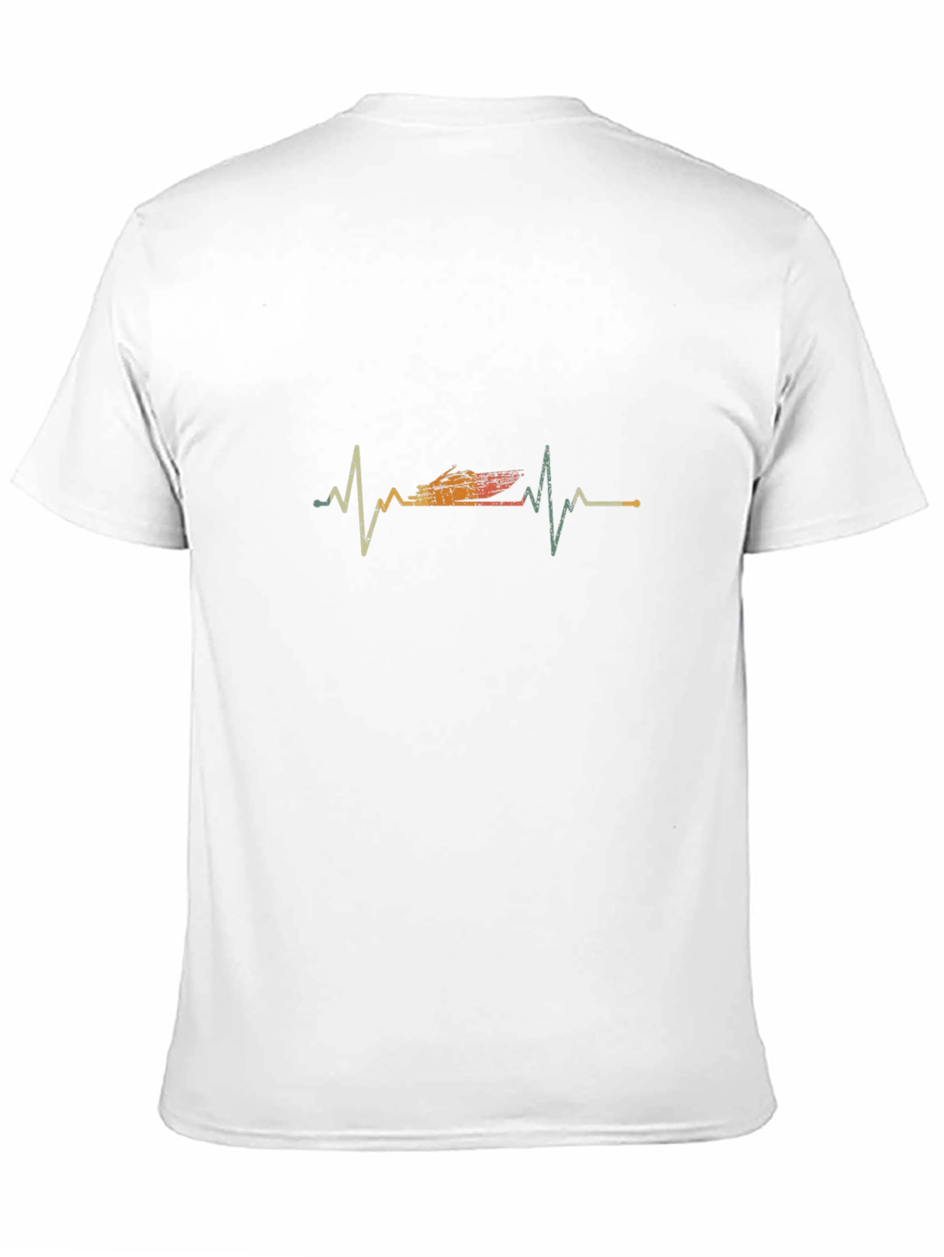 Heartbeat Tank T-Shirt - Military Enthusiast Tee