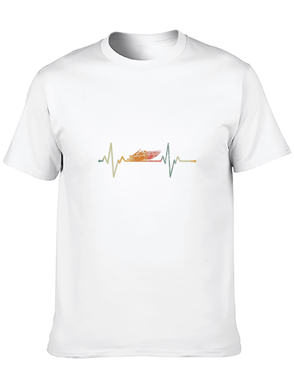 Heartbeat Tank T-Shirt - Military Enthusiast Tee