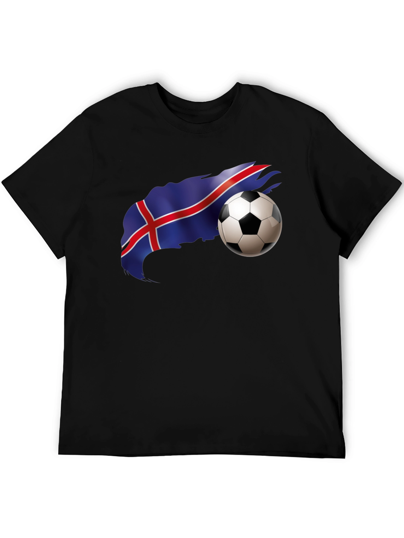 Iceland Flag Soccer T-Shirt