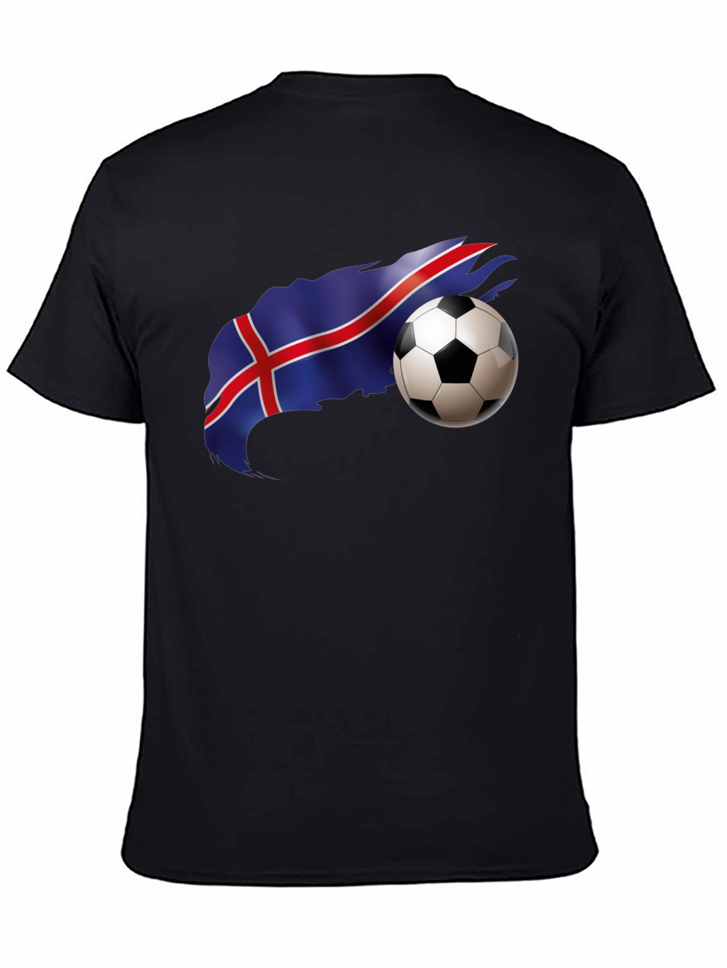 Iceland Flag Soccer T-Shirt