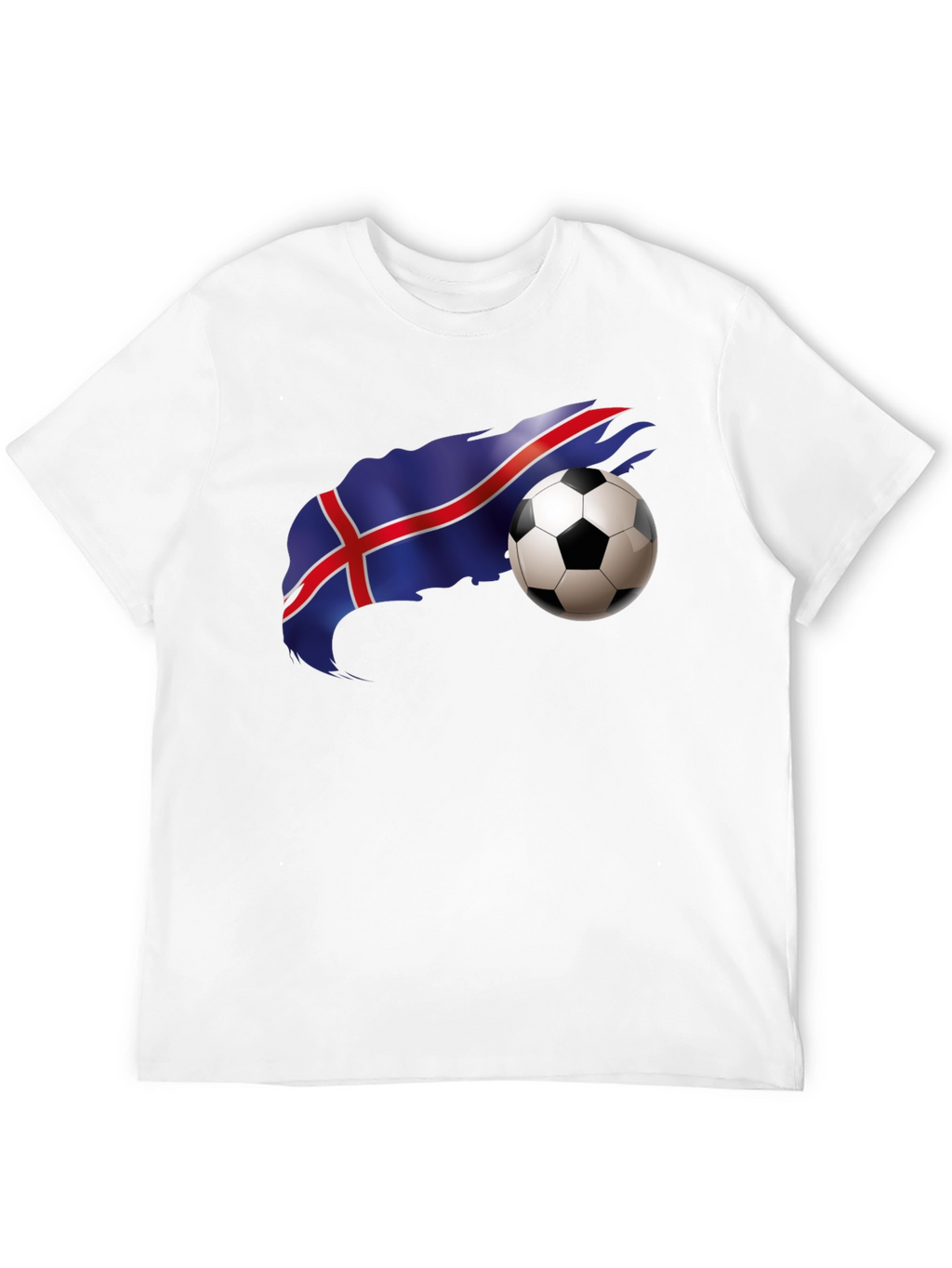 Iceland Flag Soccer T-Shirt