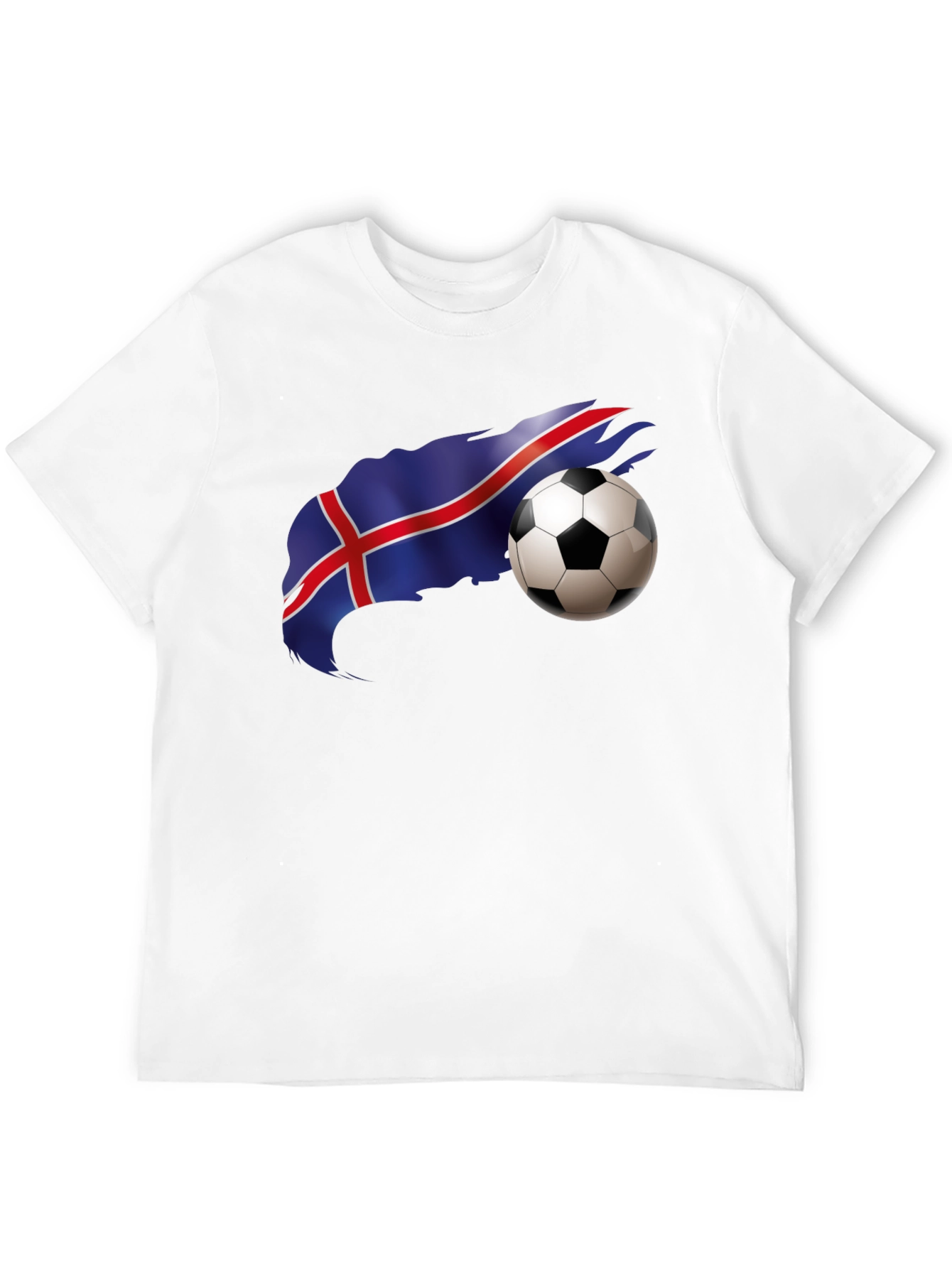 Iceland Flag Soccer T-Shirt