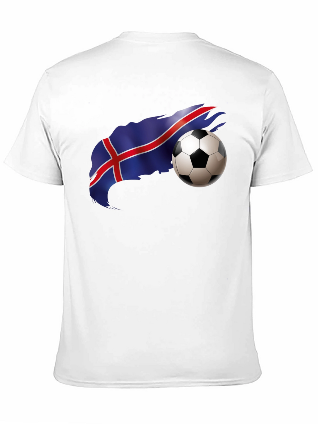 Iceland Flag Soccer T-Shirt