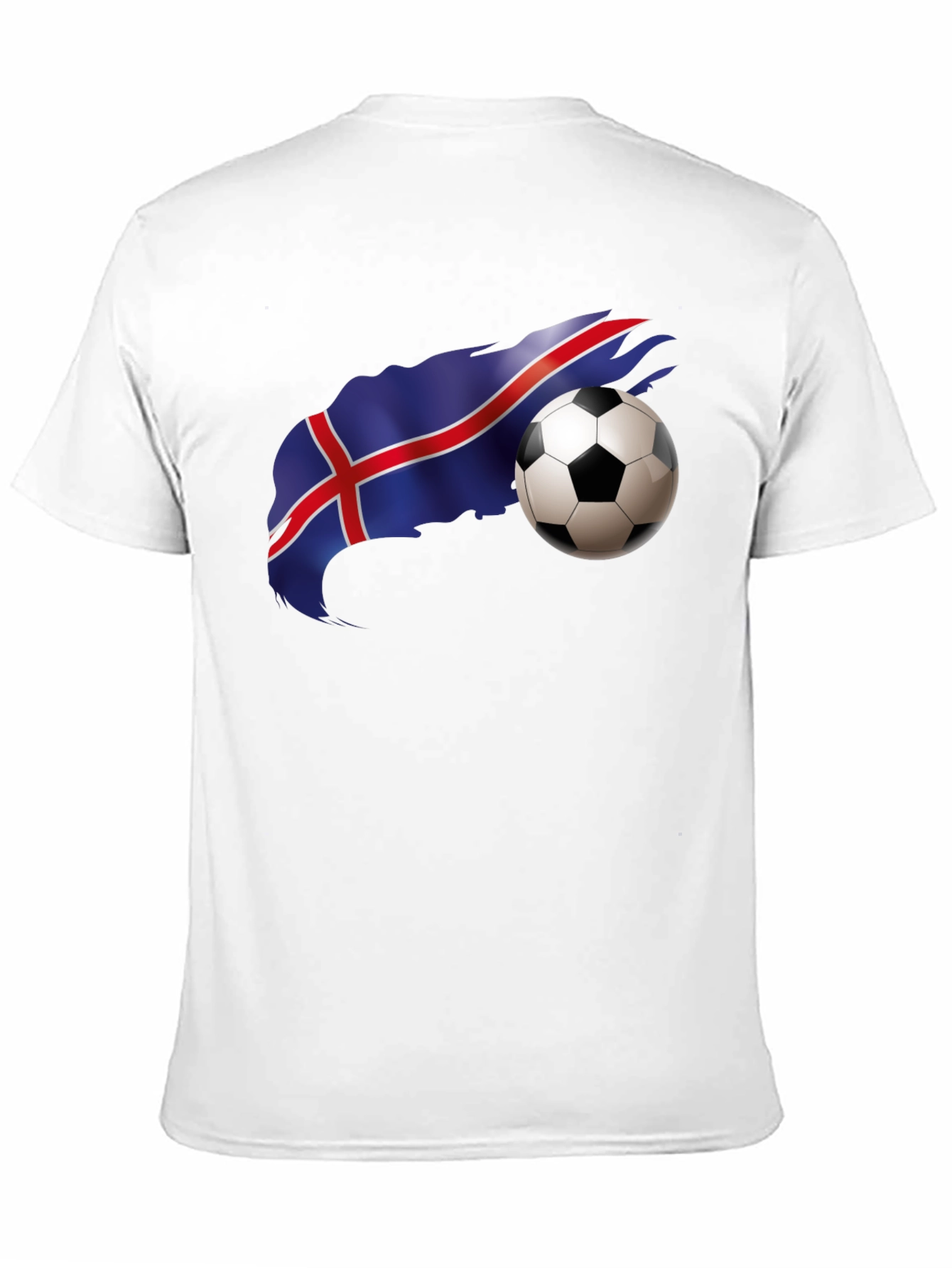 Iceland Flag Soccer T-Shirt
