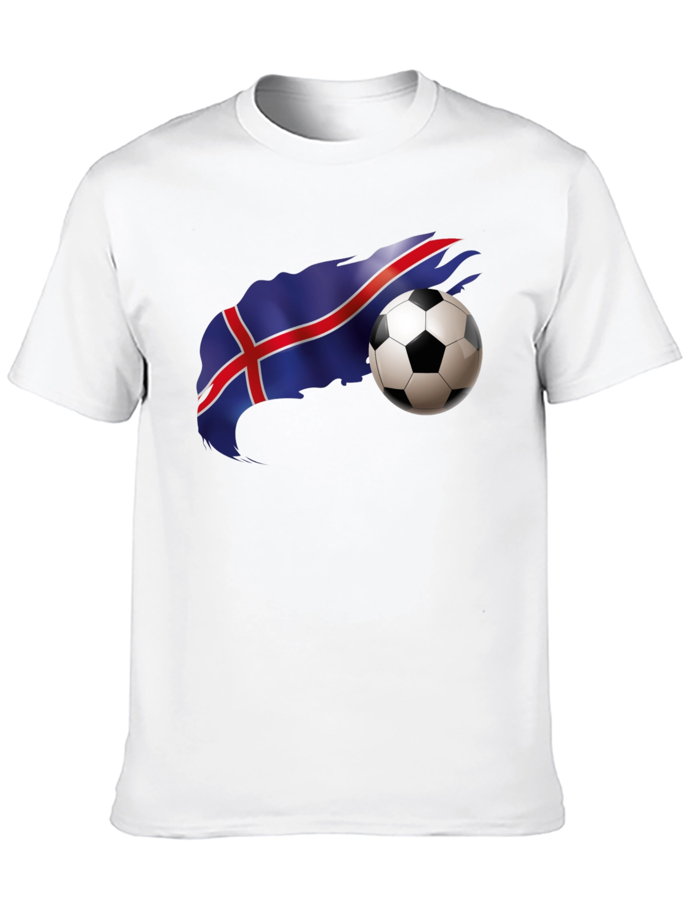 Iceland Flag Soccer T-Shirt