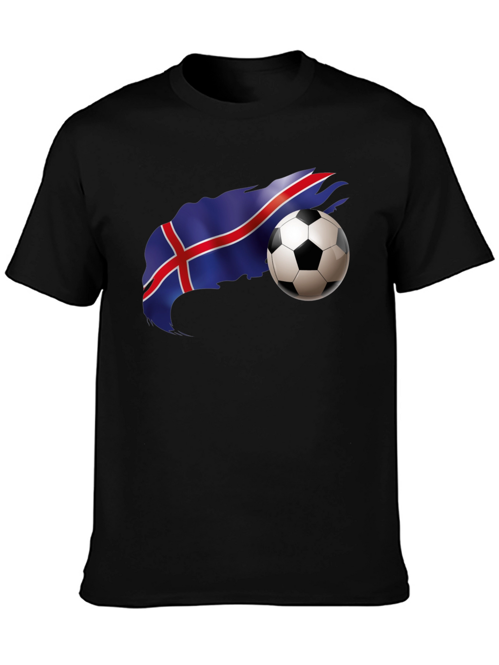 Iceland Flag Soccer T-Shirt
