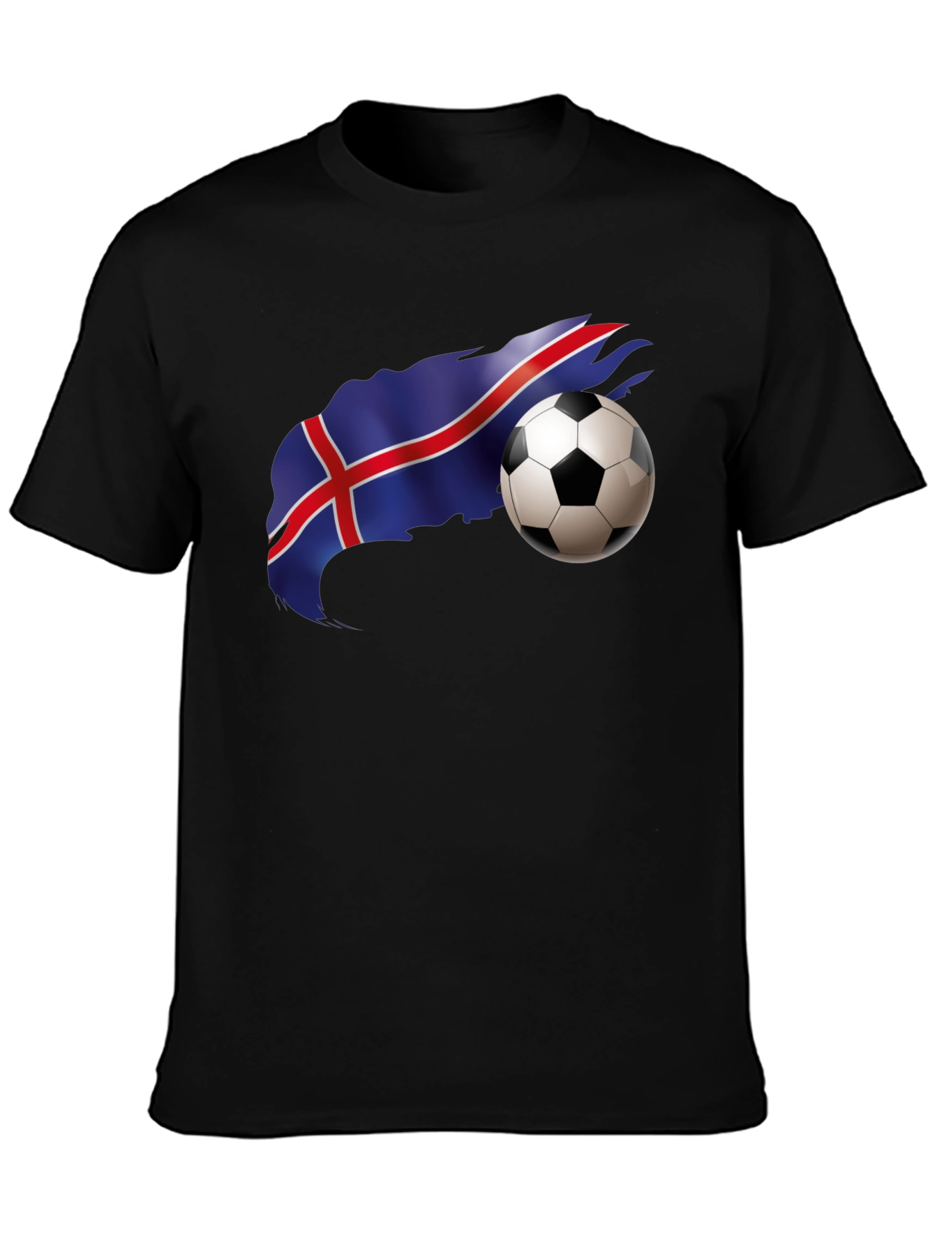 Iceland Flag Soccer T-Shirt