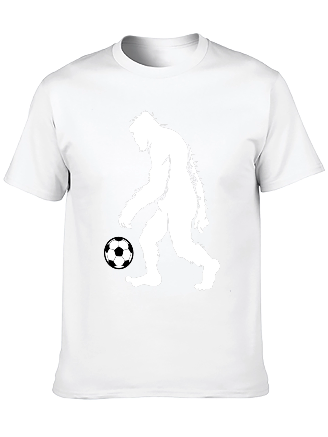 Sasquatch Soccer T-Shirt - Funny Bigfoot Graphic Tee