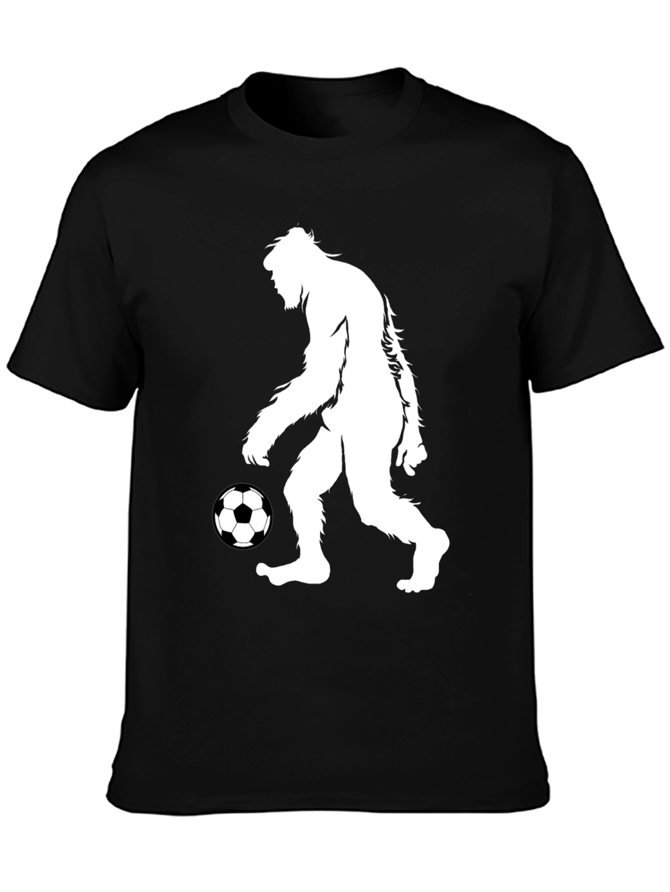 Sasquatch Soccer T-Shirt - Funny Bigfoot Graphic Tee