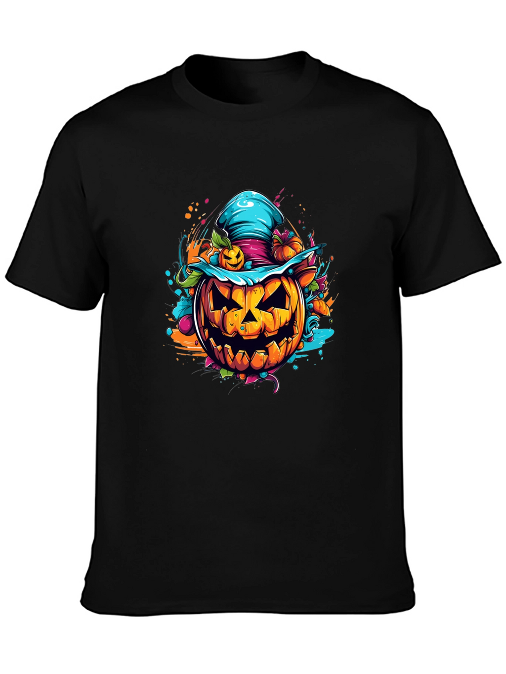 Halloween Pumpkin T-Shirt - Spooky Festive Tee