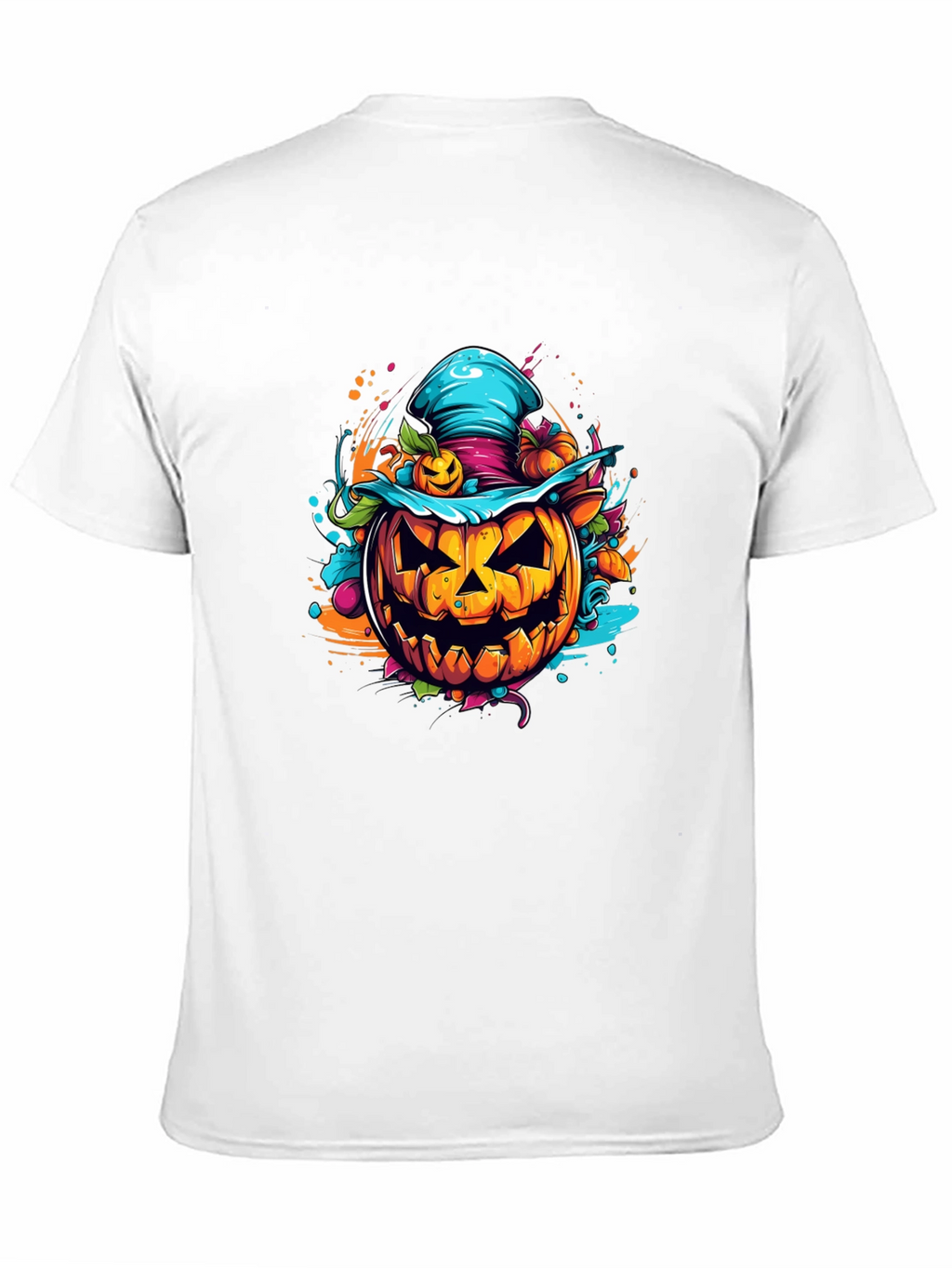 Halloween Pumpkin T-Shirt - Spooky Festive Tee