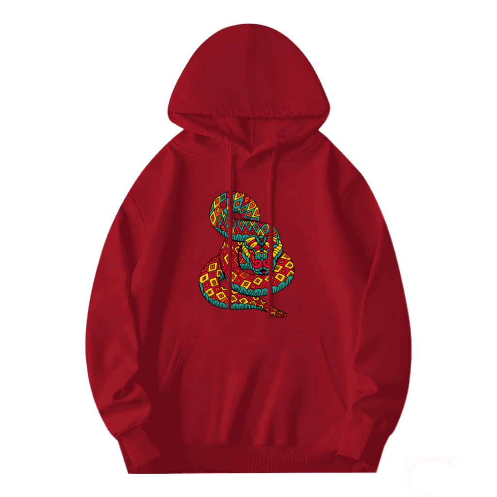 Venomous Cobra Hoodie - Reptile Graphic Sweatshirt for Snake Lovers & Bold Fashion