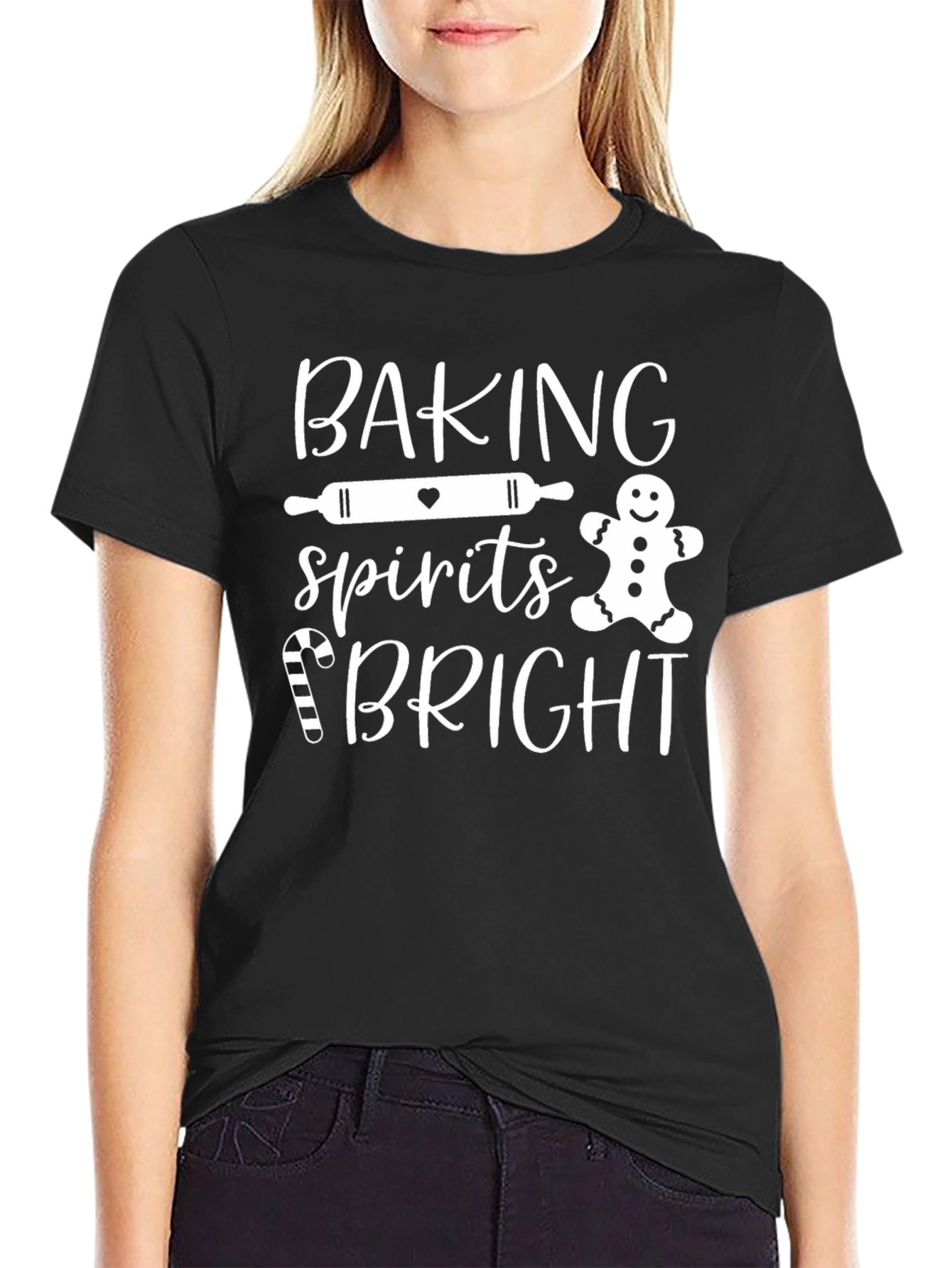 Baking Spirits Bright Holiday T-Shirt
