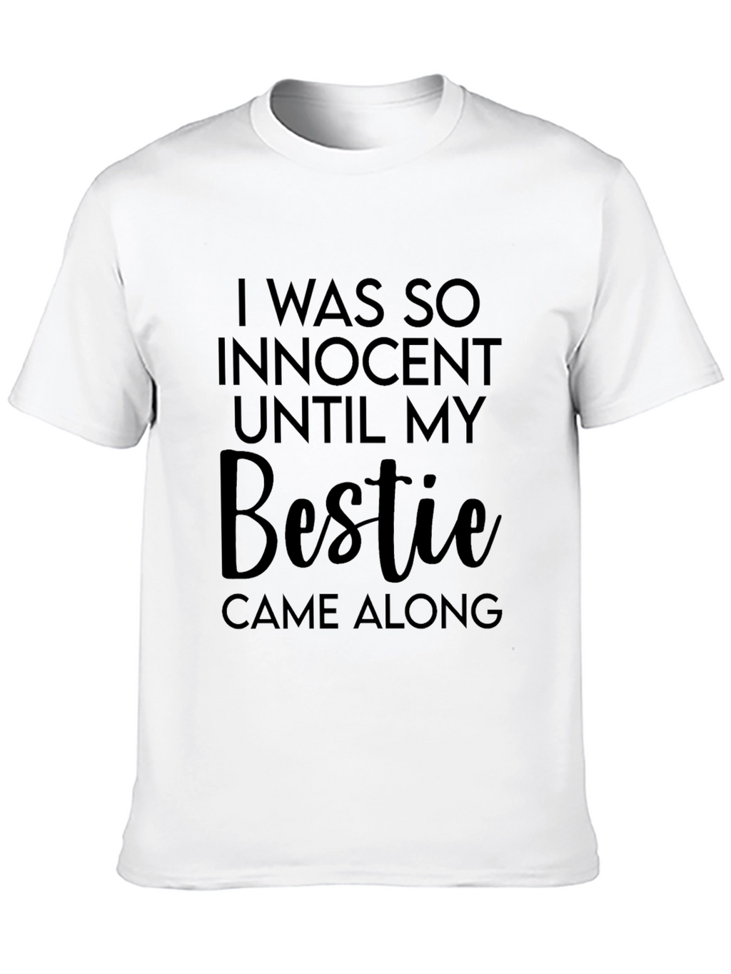 Innocent Bestie Graphic Tee - Unisex Black T-Shirt