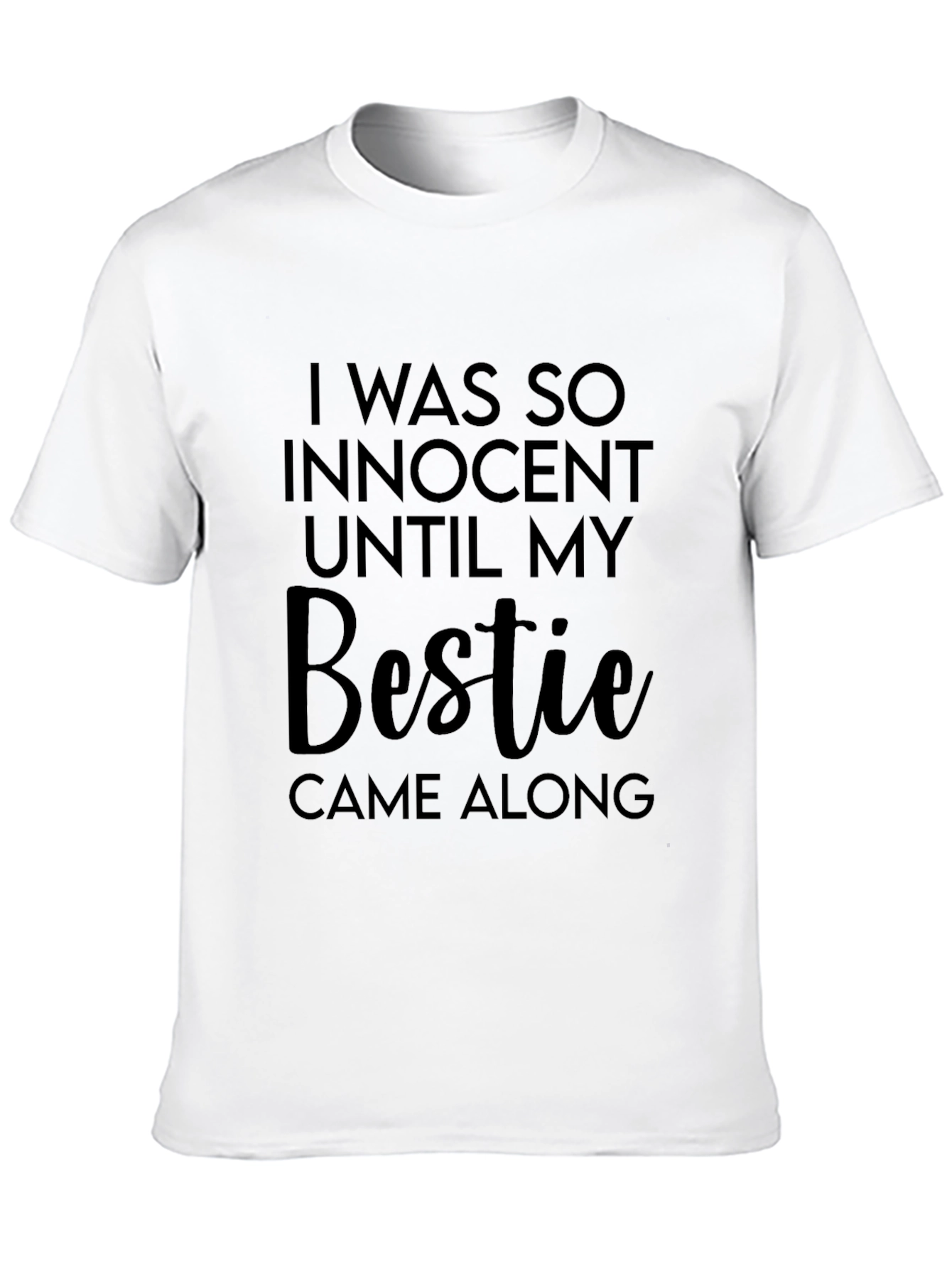 Innocent Bestie Graphic Tee - Unisex Black T-Shirt