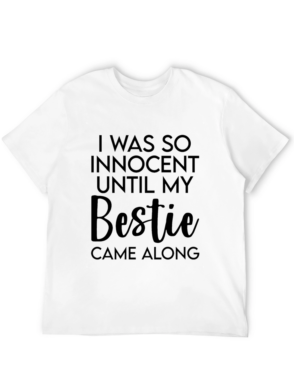 Innocent Bestie Graphic Tee - Unisex Black T-Shirt