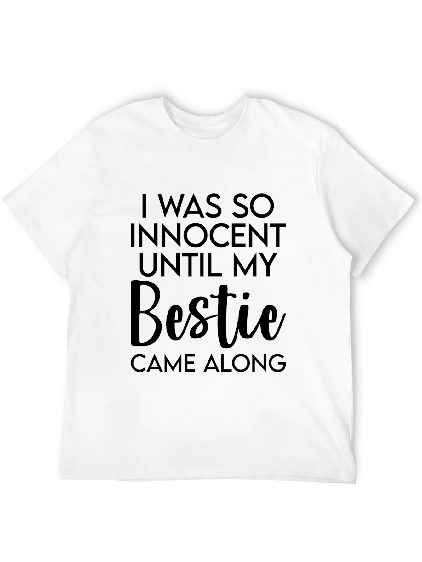 Innocent Bestie Graphic Tee - Unisex Black T-Shirt