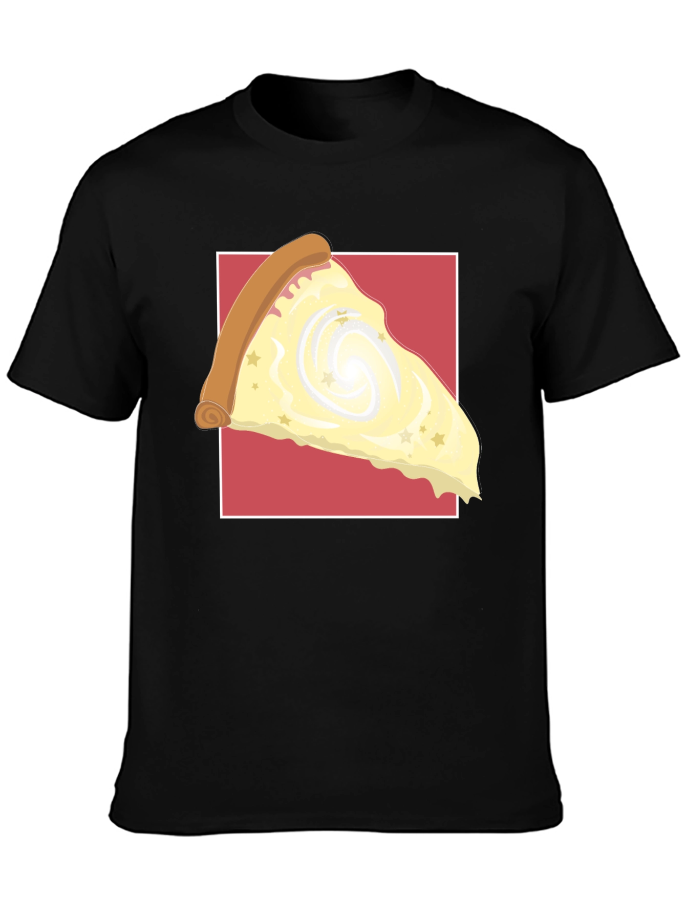 Galaxy Pizza Slice Graphic Tee