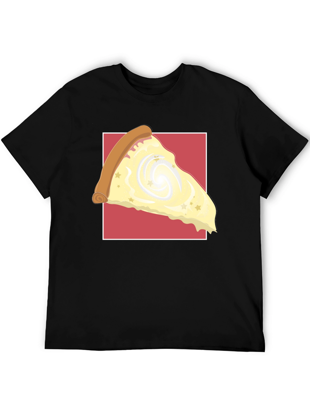 Galaxy Pizza Slice Graphic Tee